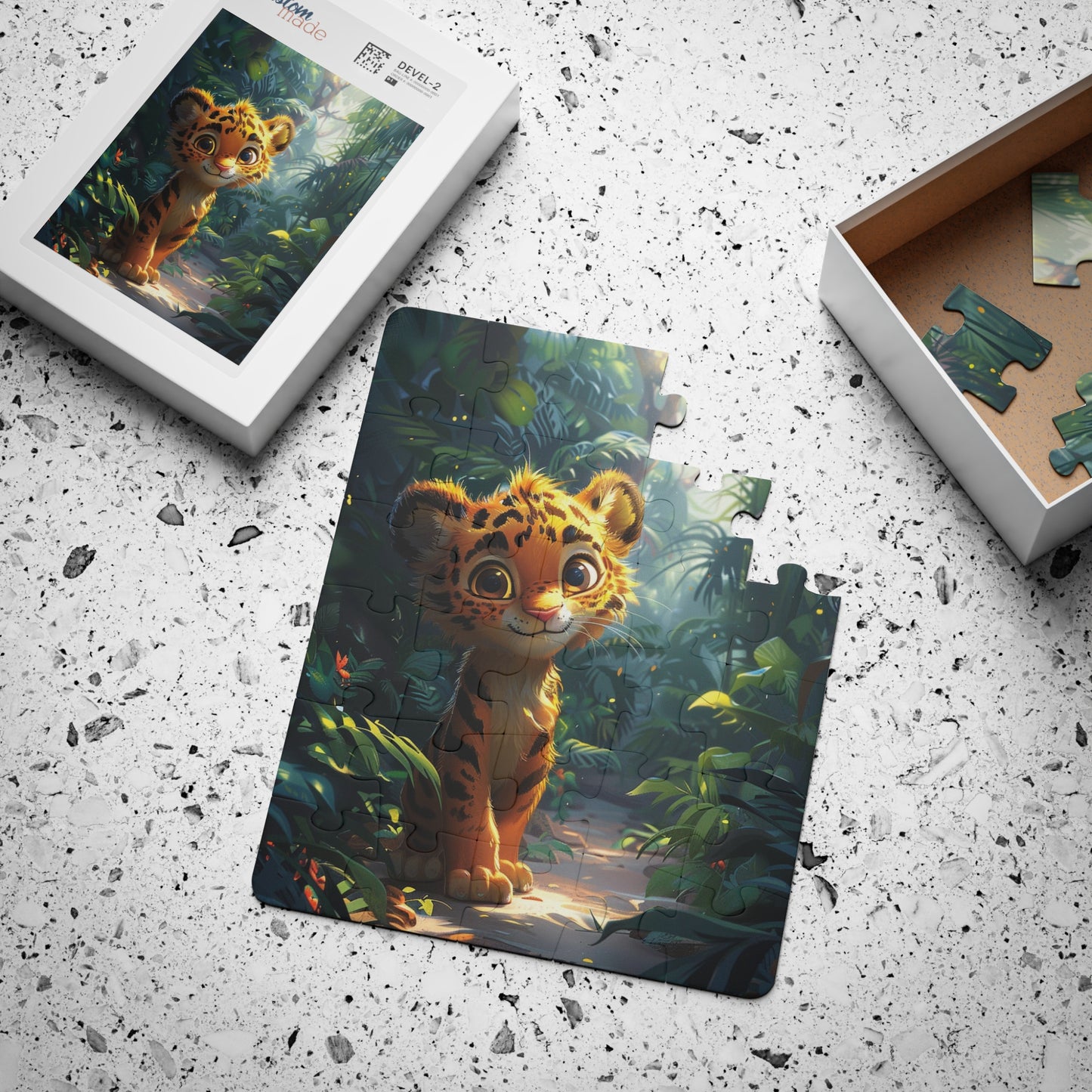 Linda The Tiger - 30-Piece Kids Jigsaw Puzzle