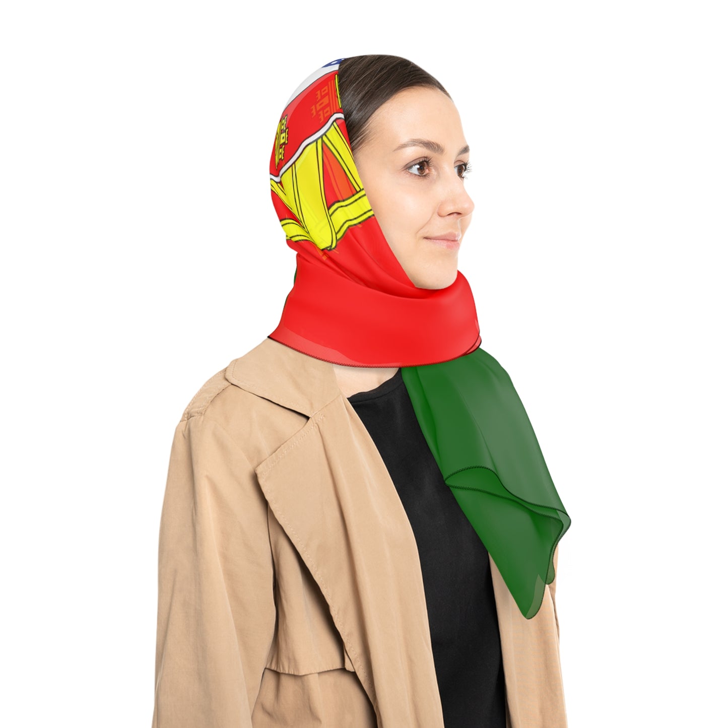 Portugal Flag Scarf