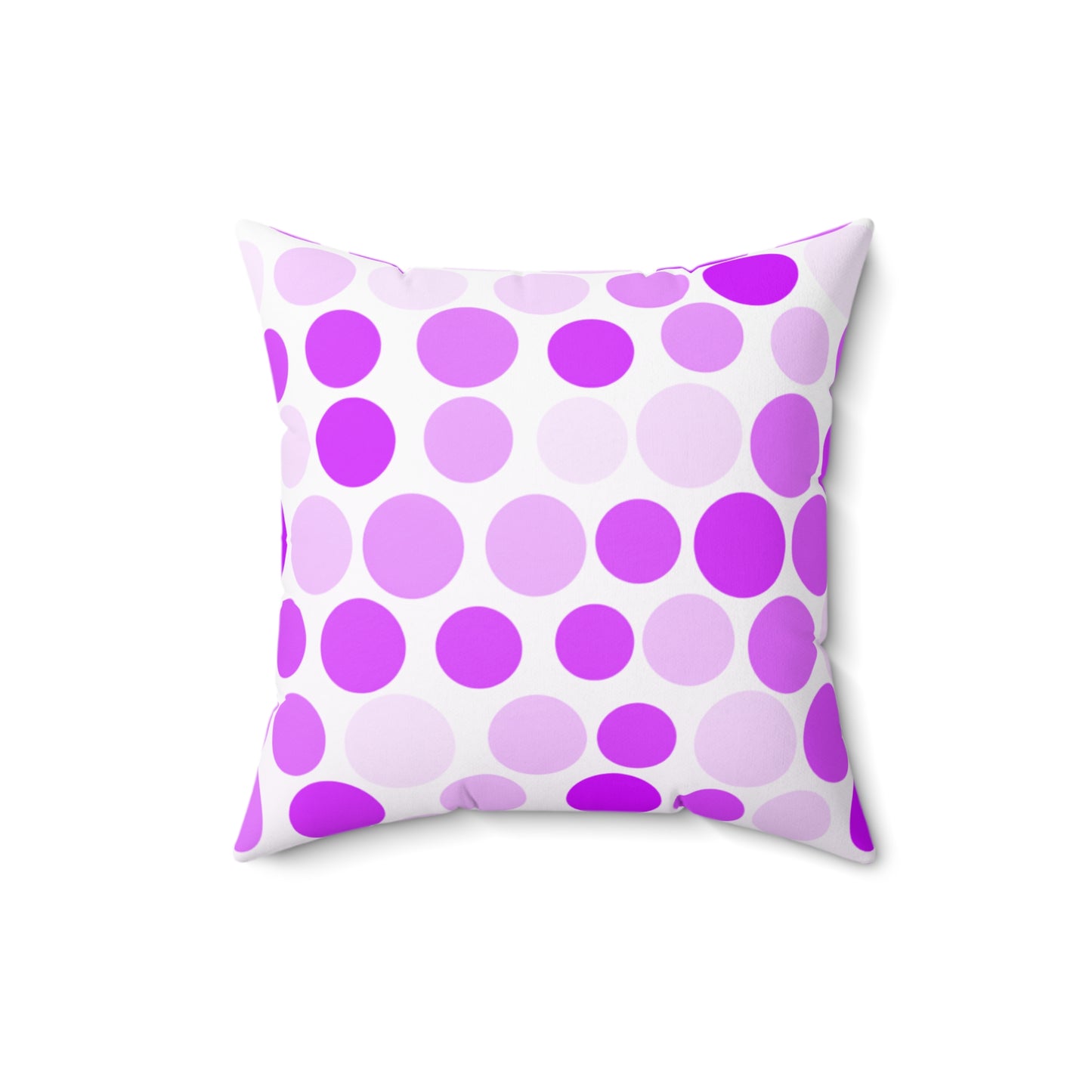 Shades of Purple Polka Dots - Pillowcase & Pillow