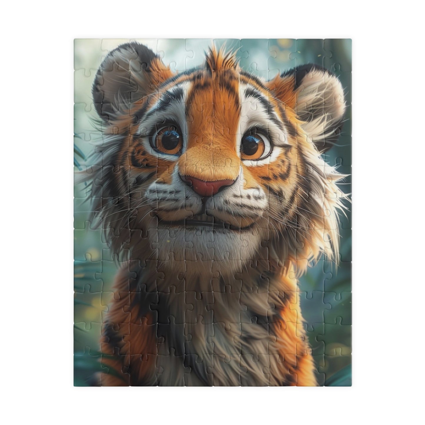 Timmy The Tiger - Premium Puzzle Available in 110, 252, or 520 Pieces for Puzzle Lovers