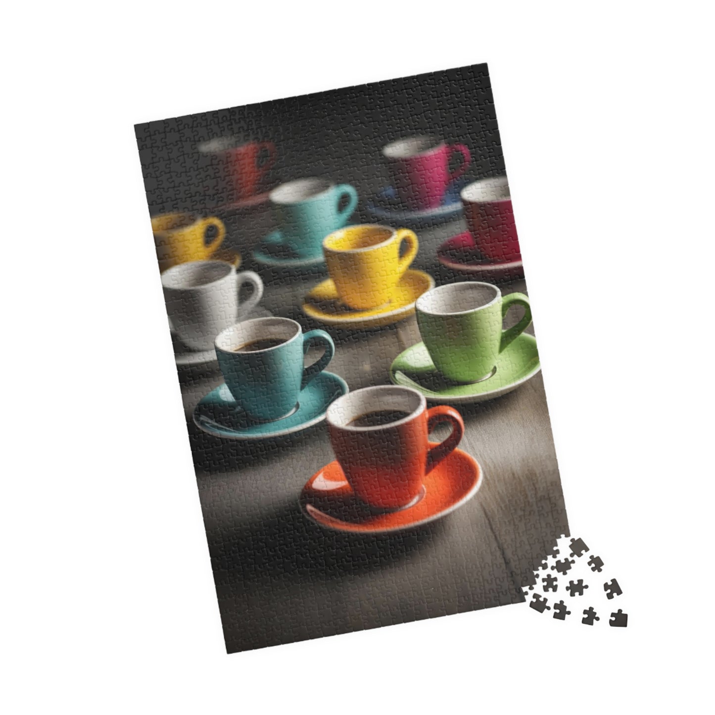 Espresso Cups - 1014-Piece Jigsaw Puzzle