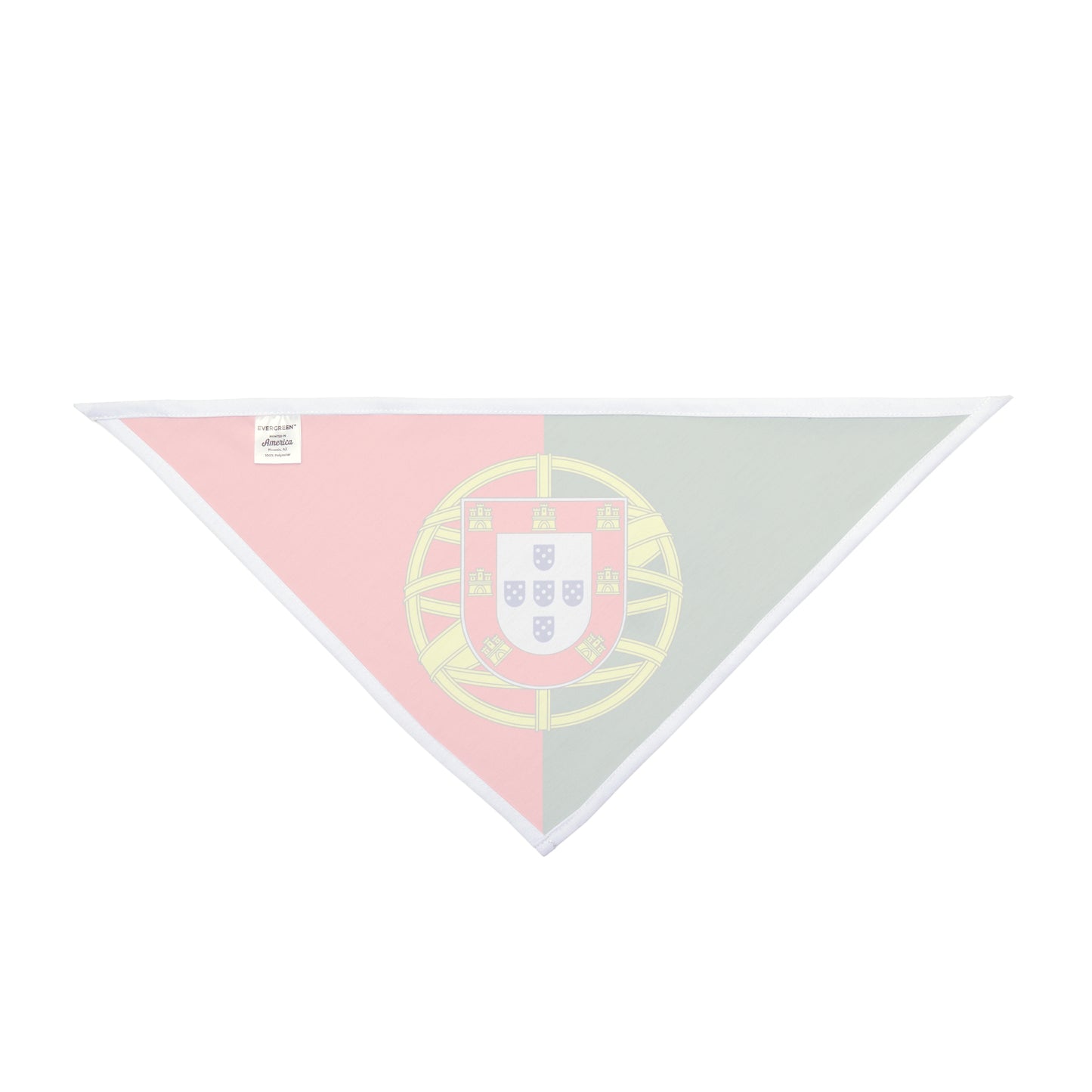 Portugal Flag - Tie Up Pet Bandana