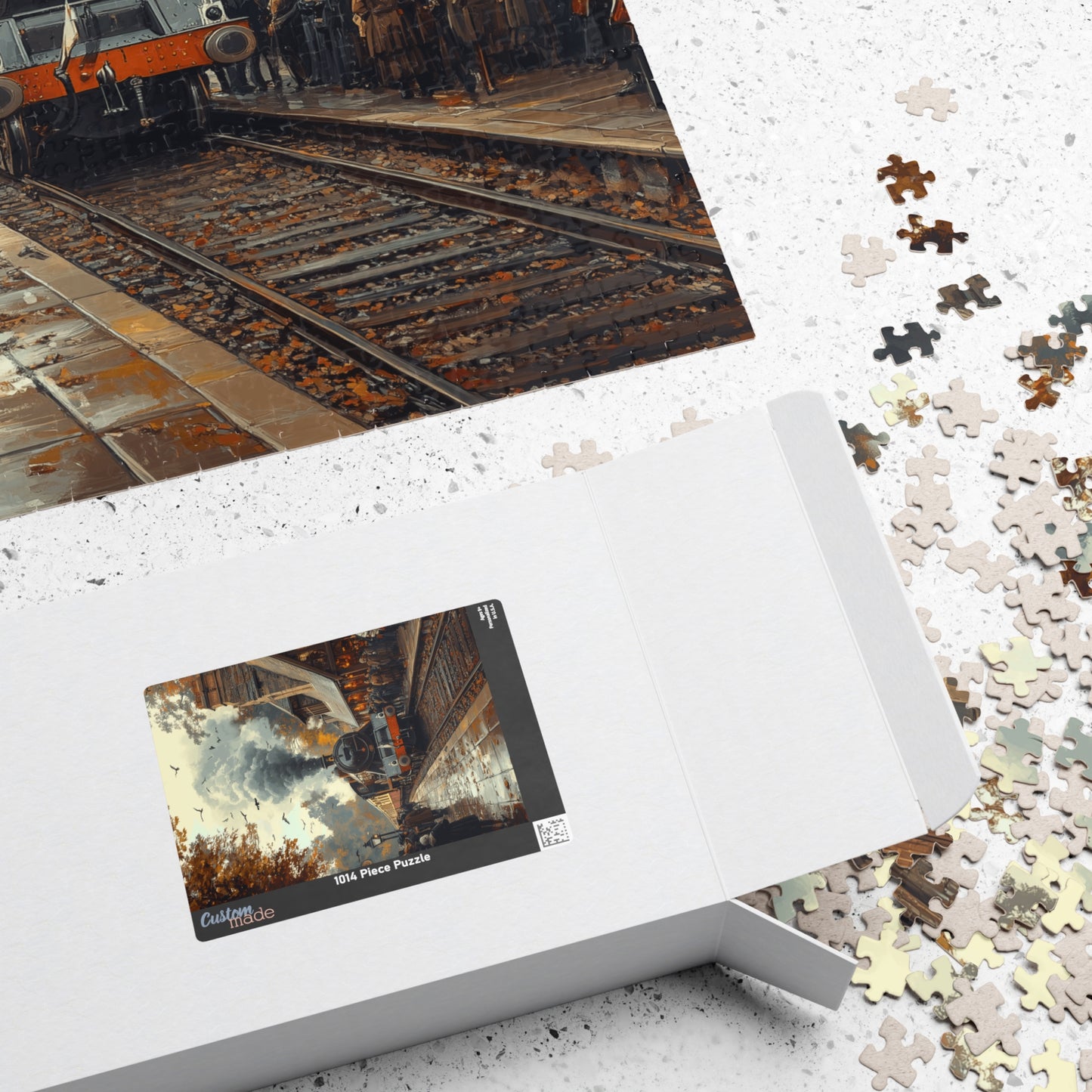 Tracks Through Time - 1014-Piece Jigsaw Puzzle
