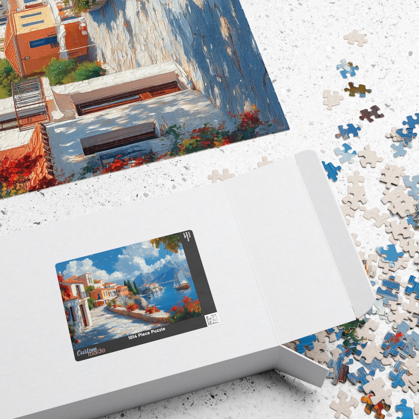 Mediterranean Paths - 1014-Piece Jigsaw Puzzle