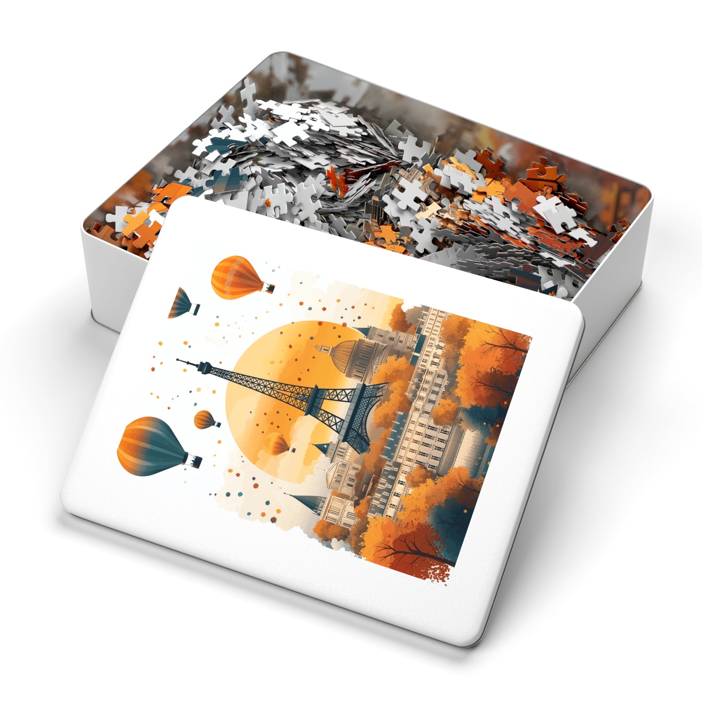 An Illustration of Paris - 2000-Piece Jigsaw Puzzle