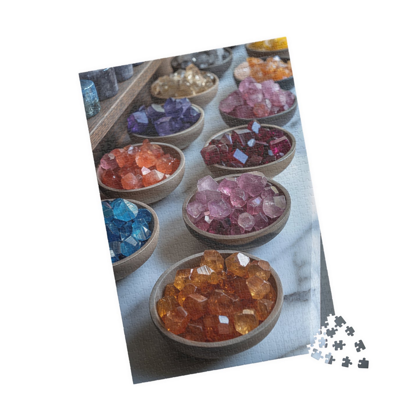 Gem Stones - 1014-Piece Jigsaw Puzzle