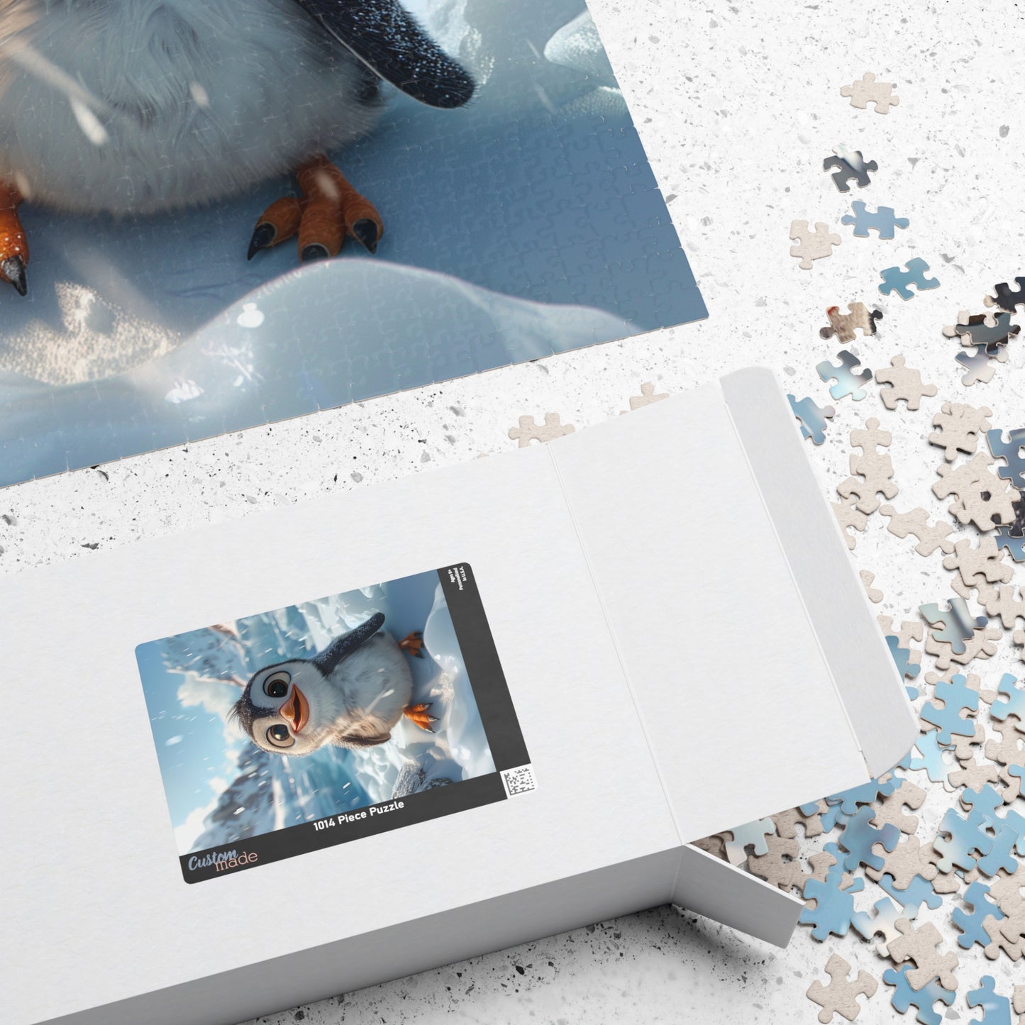 Bubbles The Penguin - 1014-Piece Jigsaw Puzzle