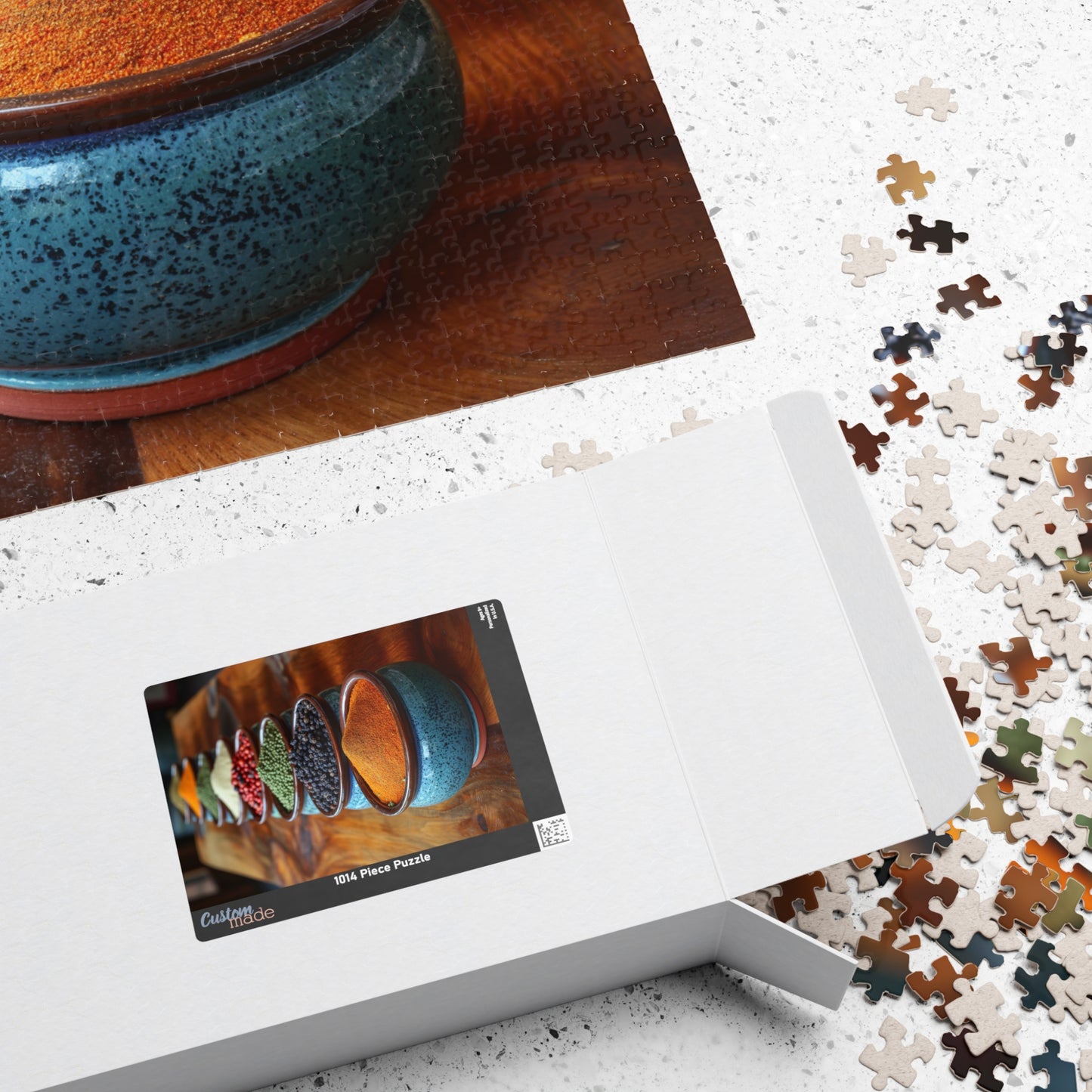 Spice Bowls - 1014-Piece Jigsaw Puzzle