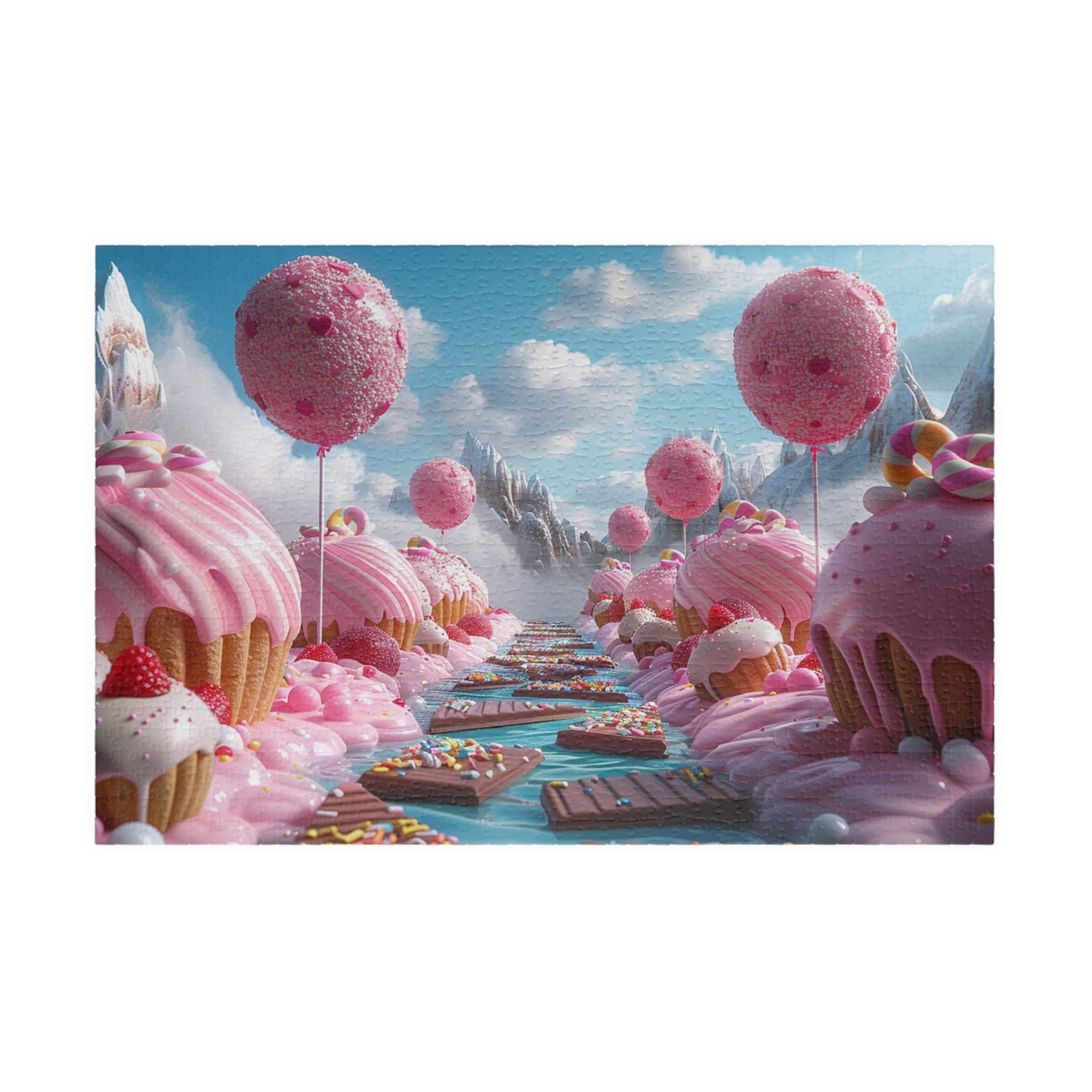 Candy Land - 1014-Piece Jigsaw Puzzle