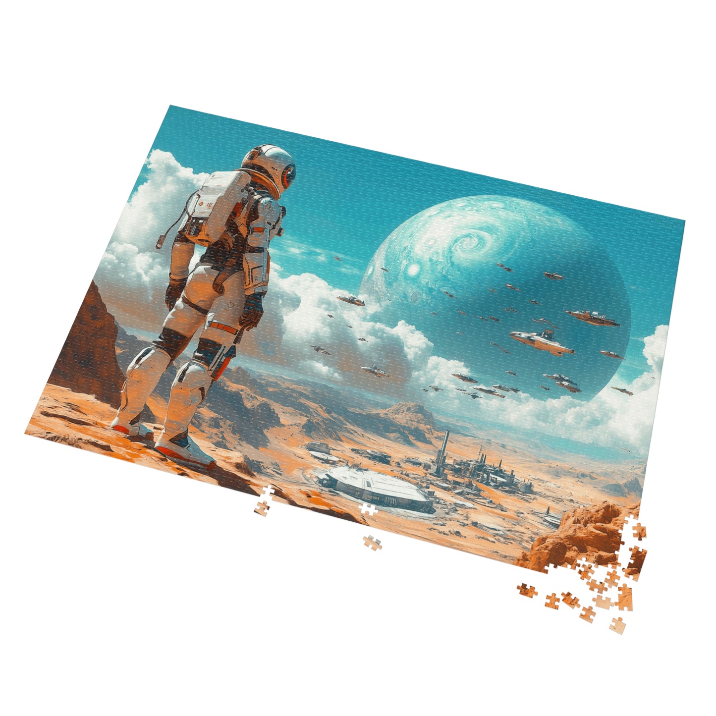 The Spaceport - 2000-Piece Jigsaw Puzzle