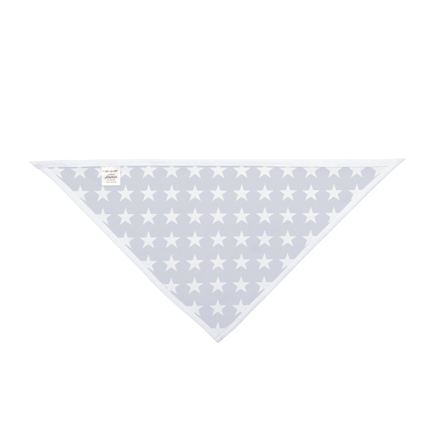 White Stars on Blue - Tie Up Pet Bandana