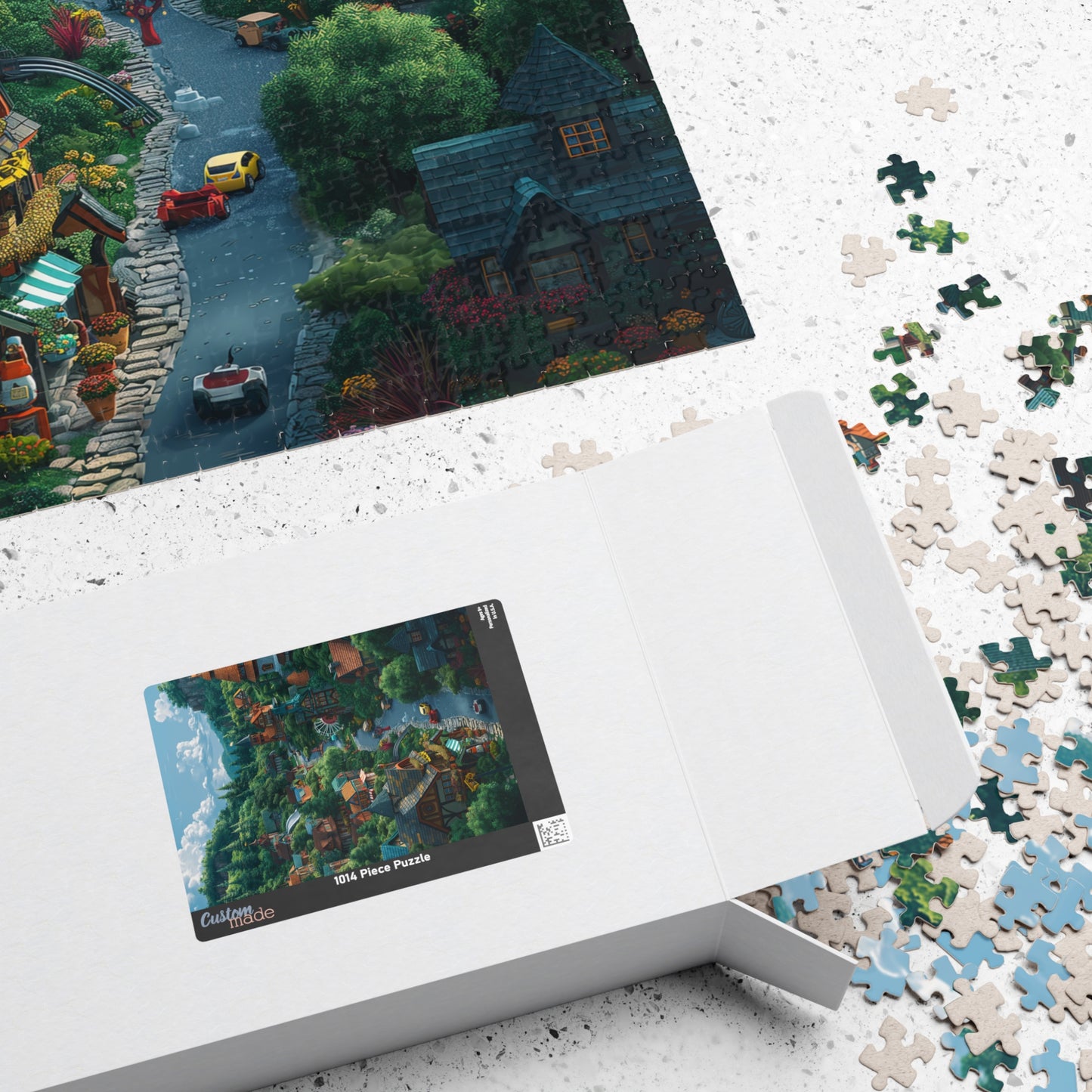 Dreamland Suburbia - 1014-Piece Jigsaw Puzzle