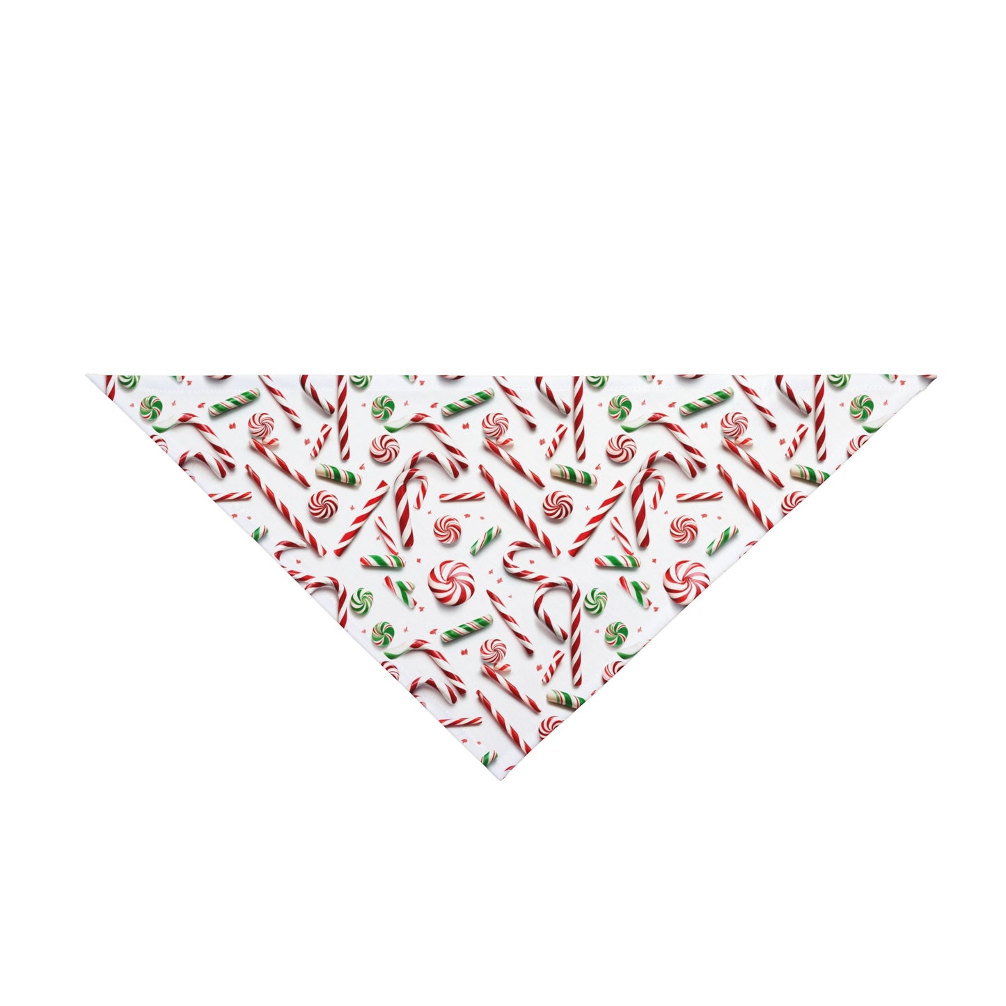 Christmas Candy Canes - Tie Up Pet Bandana