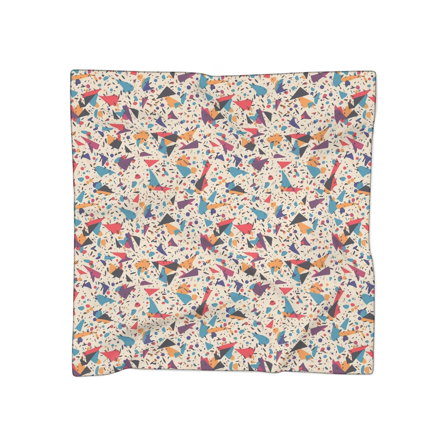 Confetti Blue Red Purple Mix Scarf
