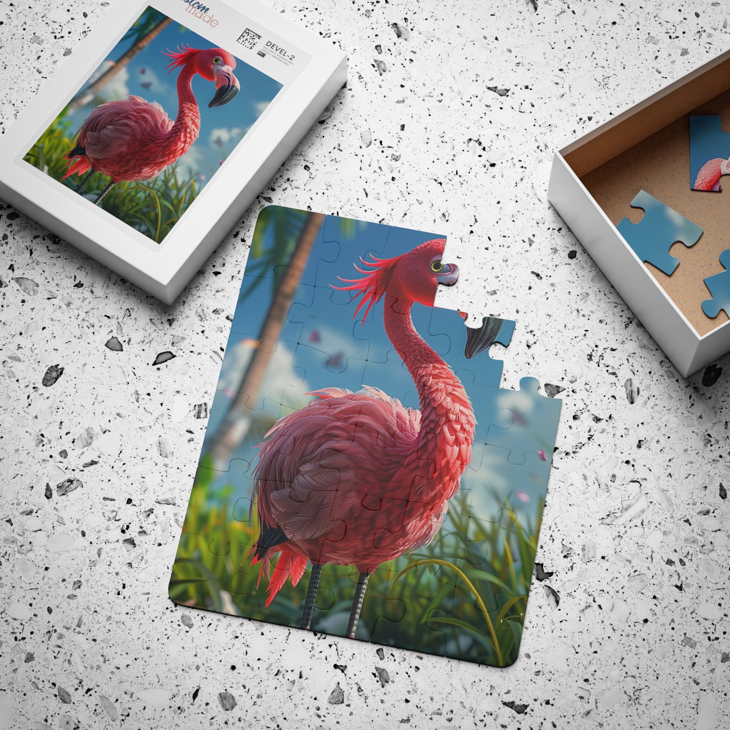 Felicity The Flamingo - 30-Piece Kids Jigsaw Puzzle