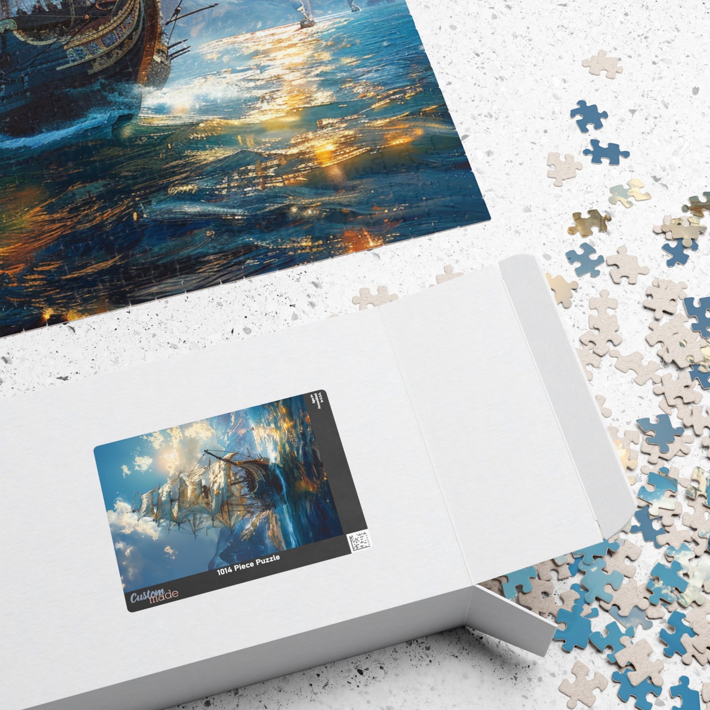 Pirate Ship - 1014-Piece Jigsaw Puzzle