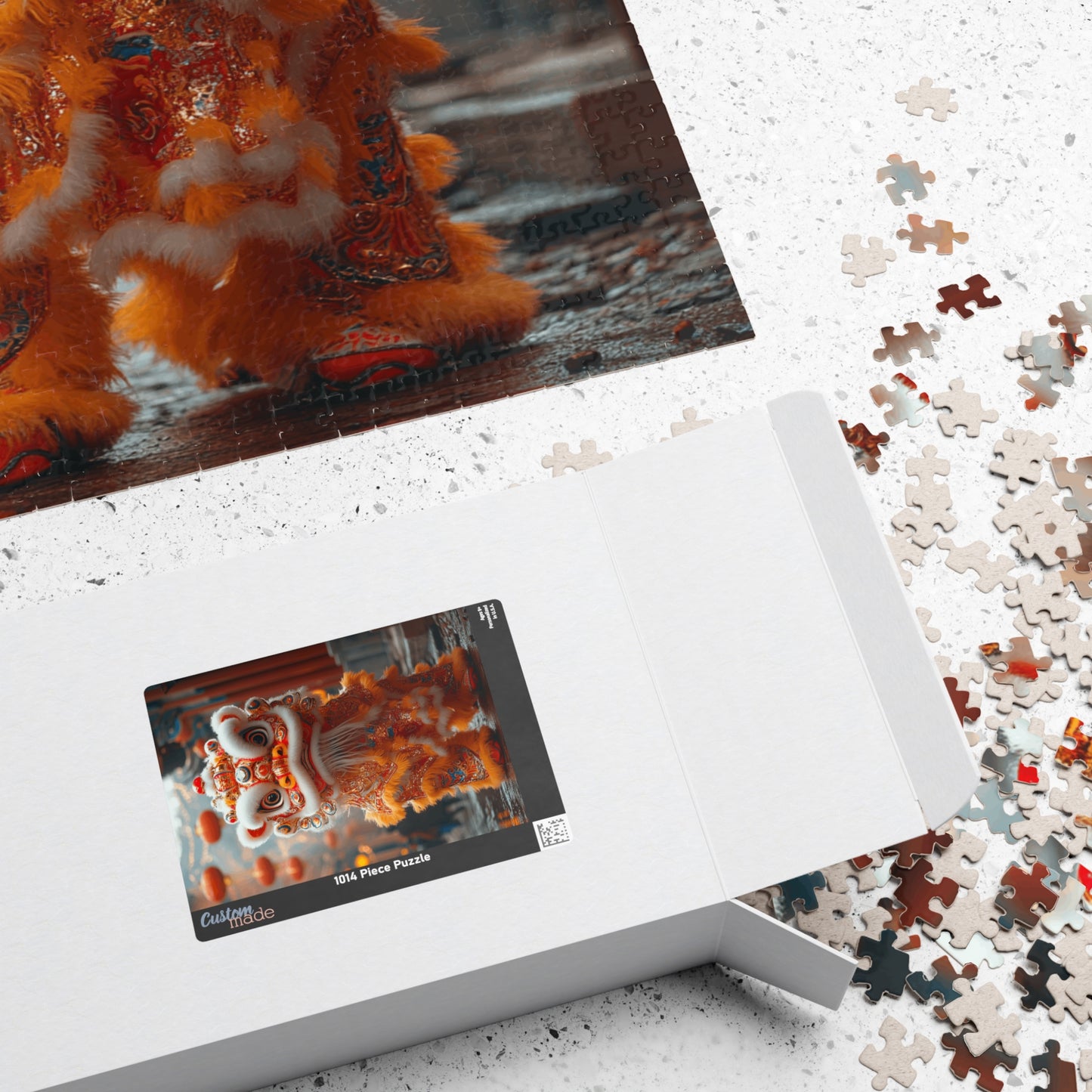 Chinese Lion Dance - 1014-Piece Jigsaw Puzzle