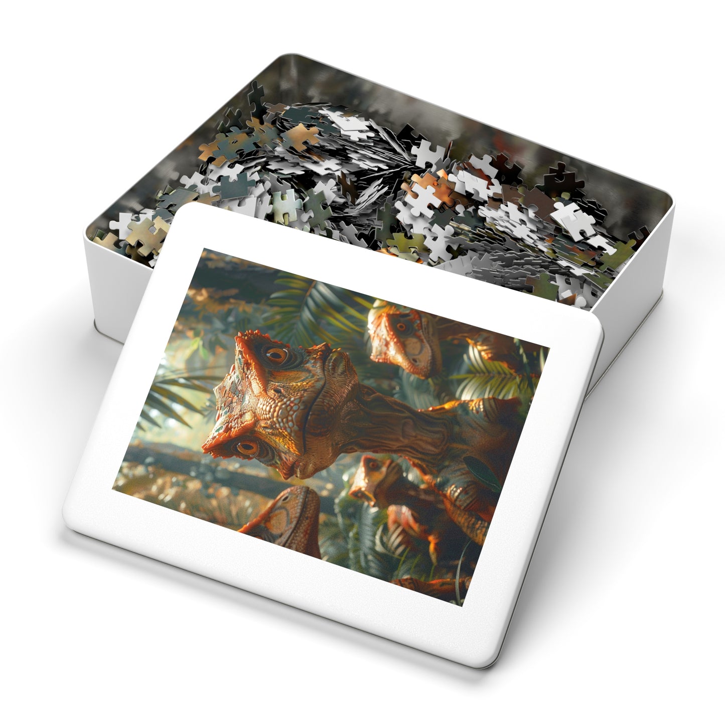 Dinosaur Raptors - 2000-Piece Jigsaw Puzzle