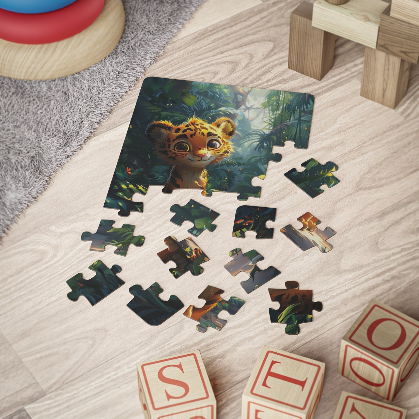 Linda The Tiger - 30-Piece Kids Jigsaw Puzzle