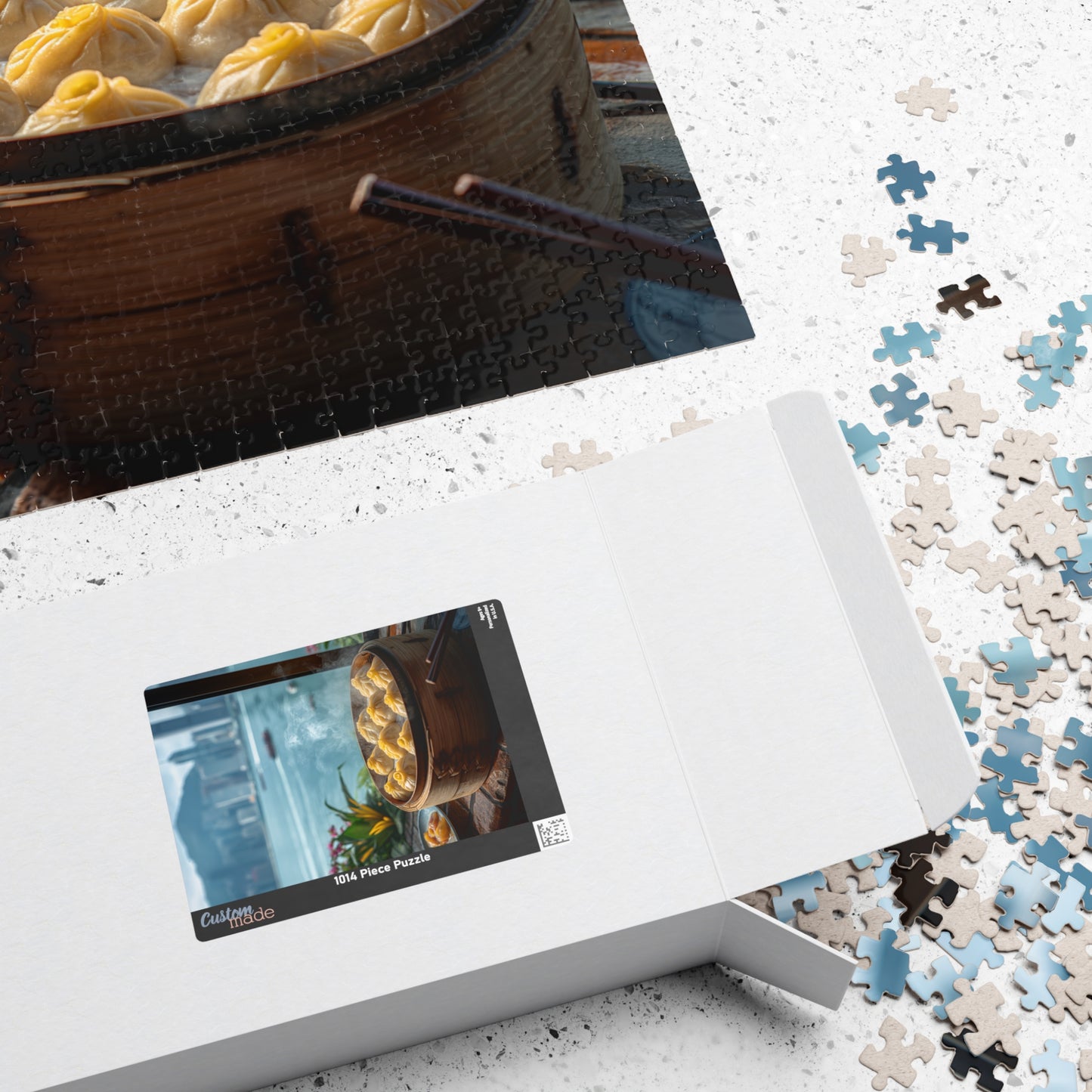 Dumplings in Hong Kong - 1014-Piece Jigsaw Puzzle