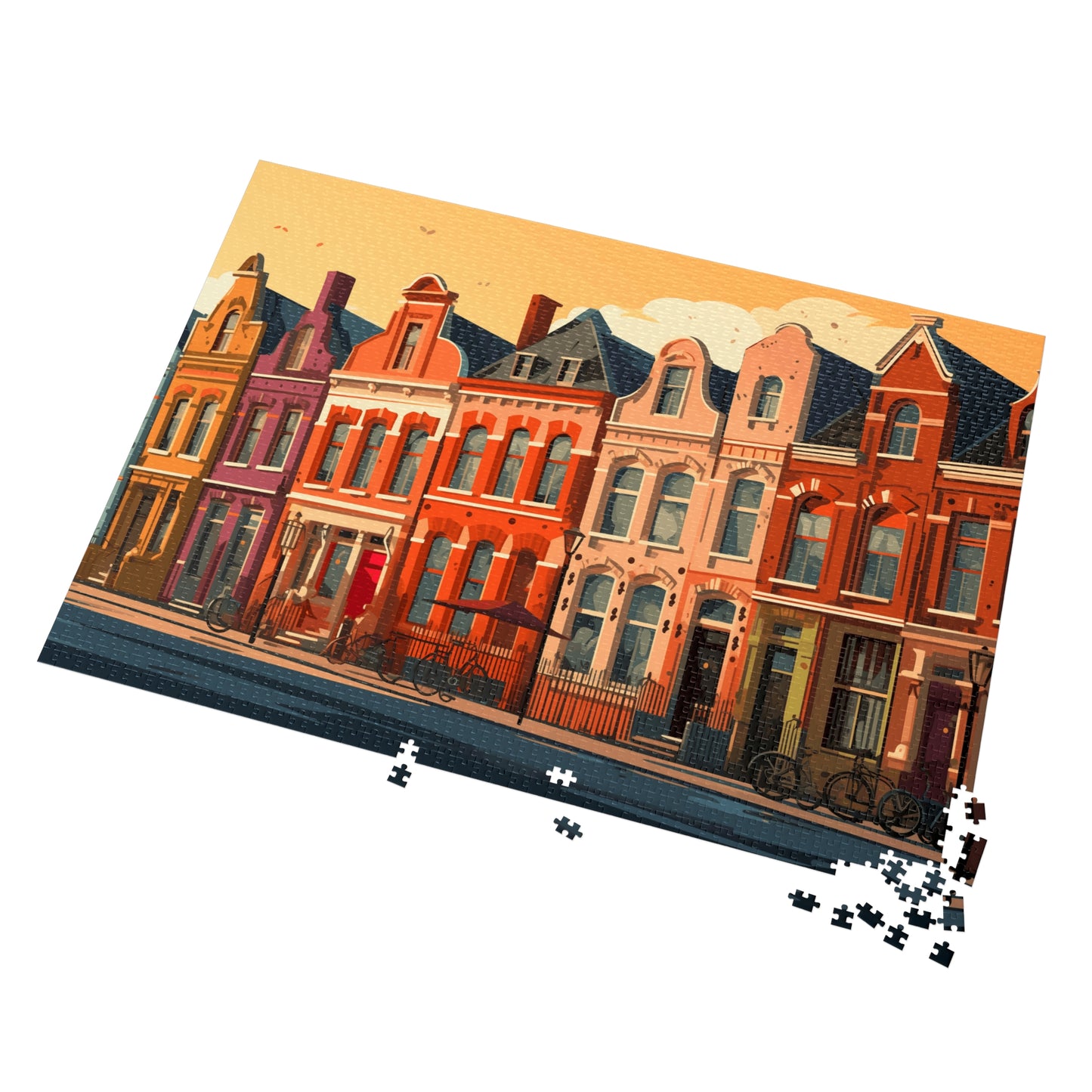 Dutch Houses - 2000-Piece Jigsaw Puzzle