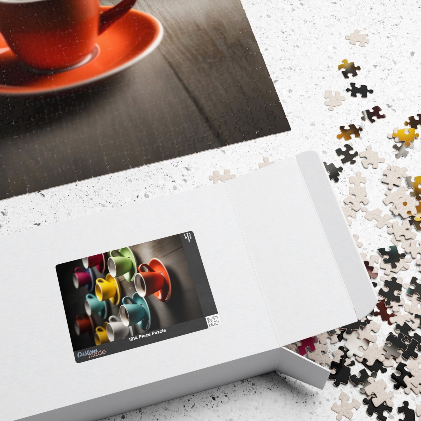 Espresso Cups - 1014-Piece Jigsaw Puzzle
