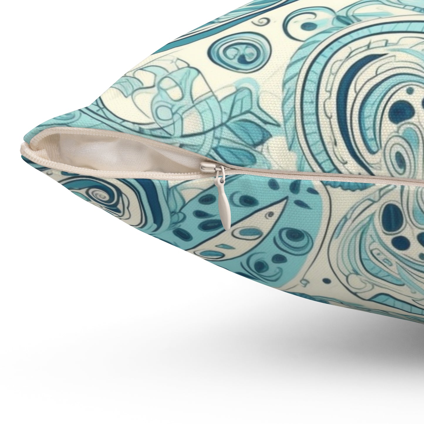 Paisley Blue Teal - Pillowcase & Pillow
