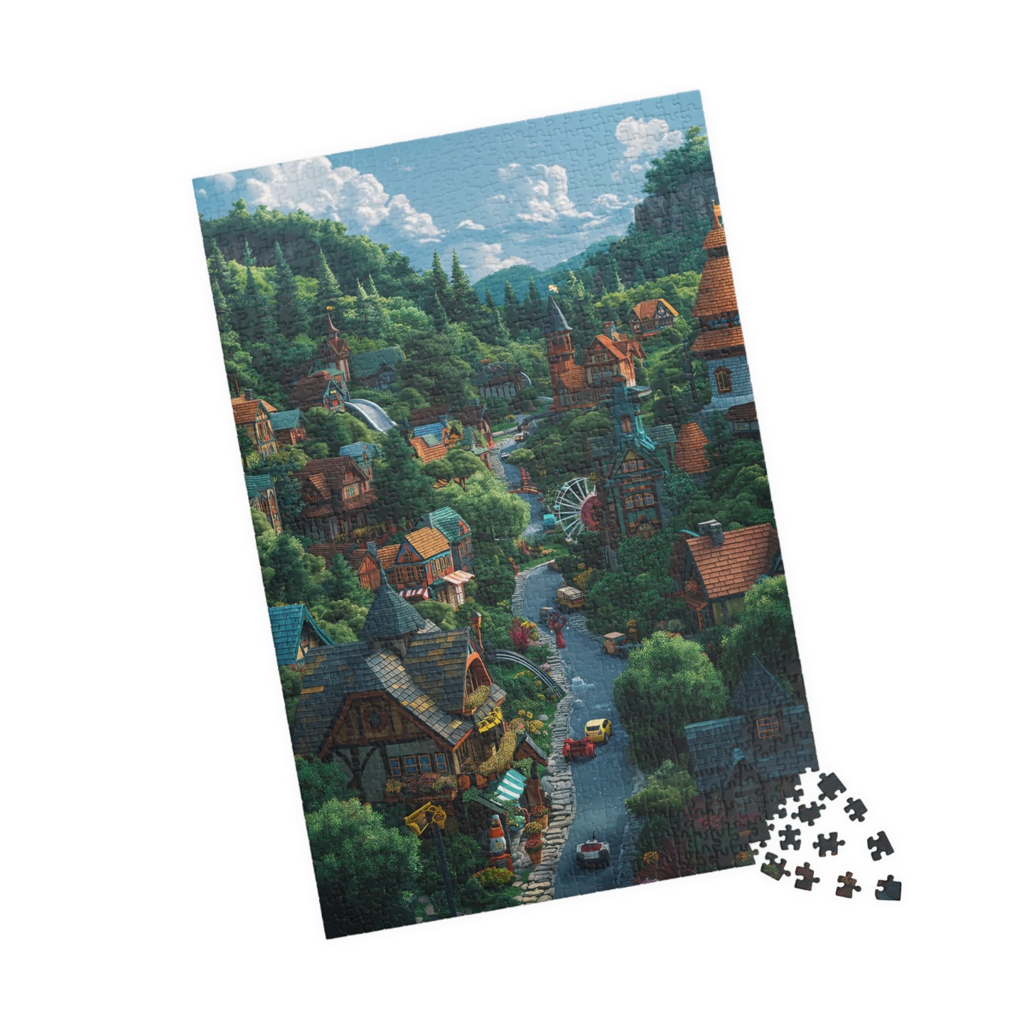 Dreamland Suburbia - 1014-Piece Jigsaw Puzzle