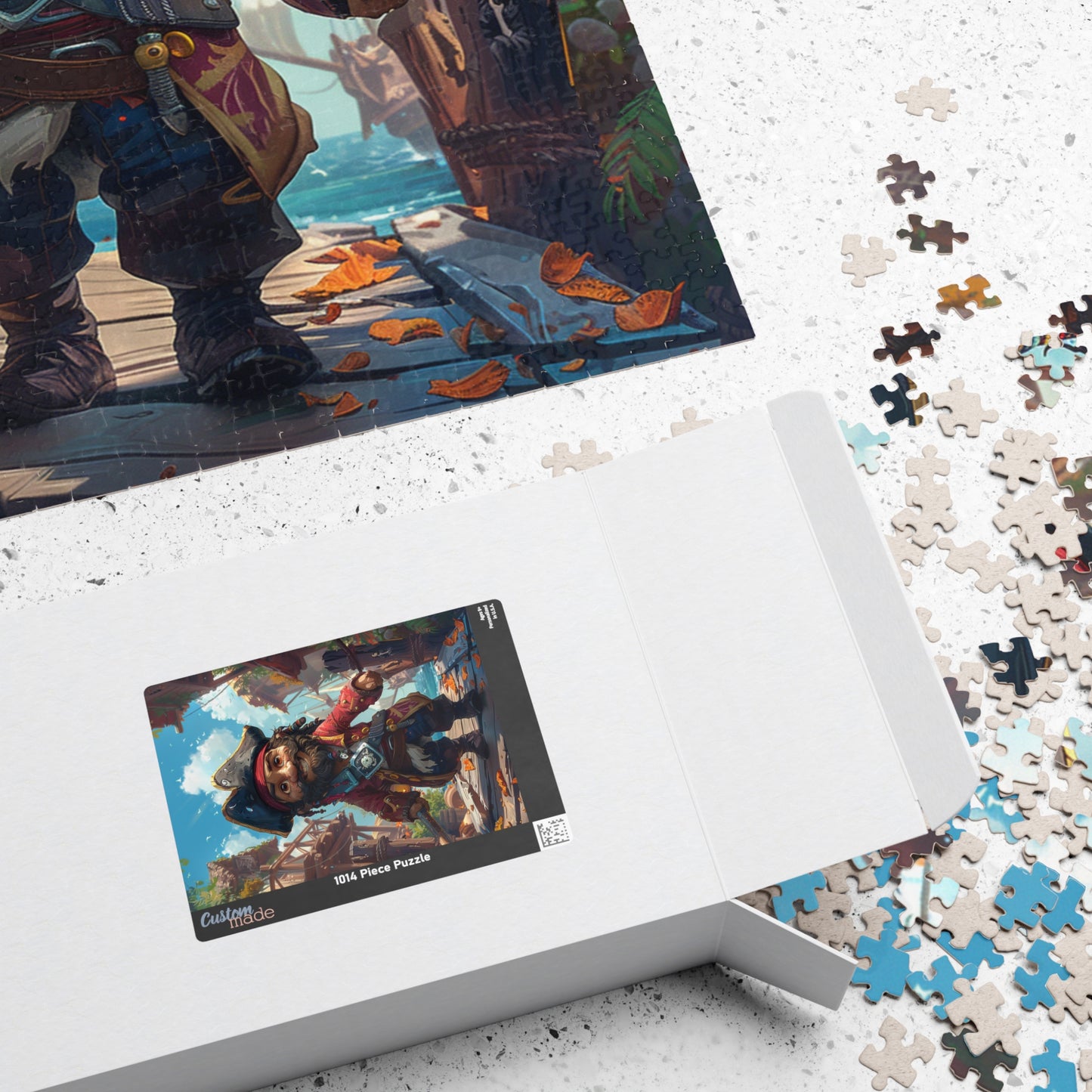 Pete The Friendly Pirate - 1014-Piece Jigsaw Puzzle