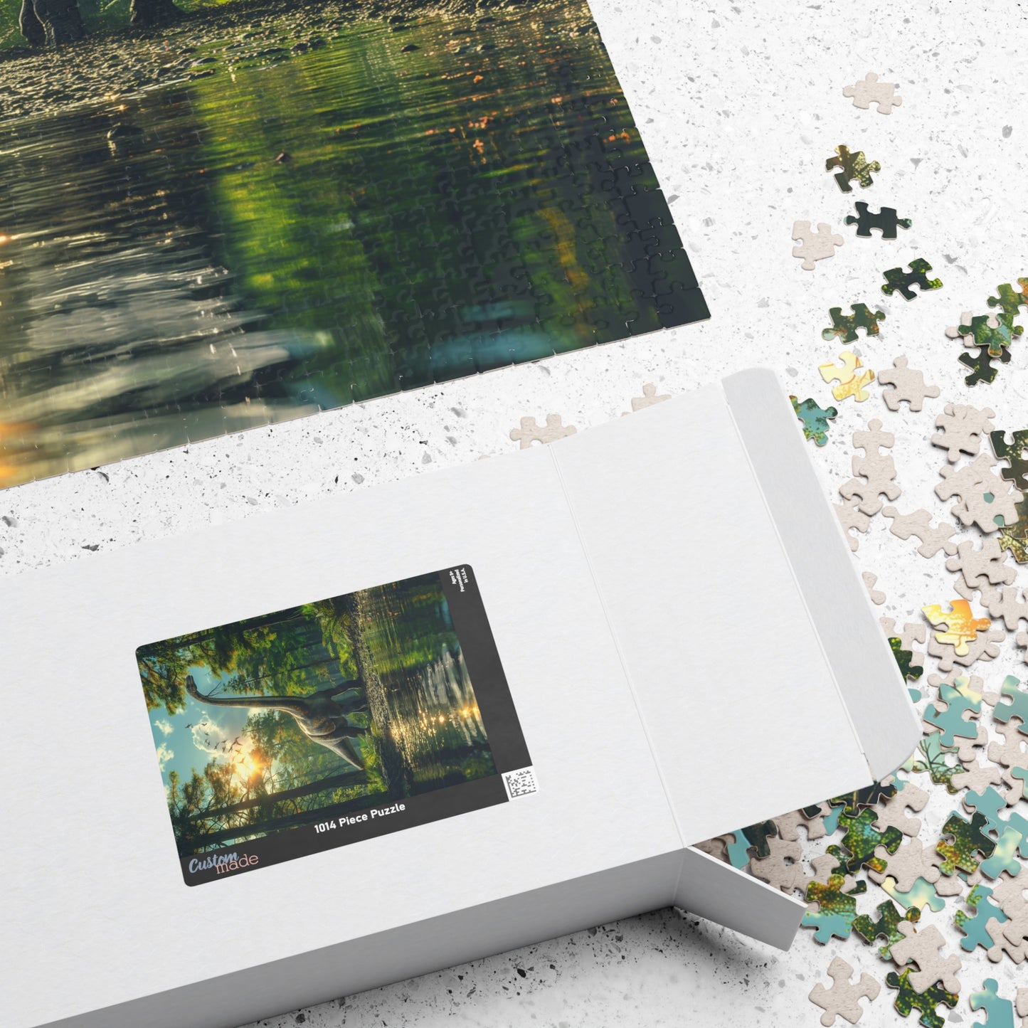 Dinosaur Brachiosaurus - 1014-Piece Jigsaw Puzzle