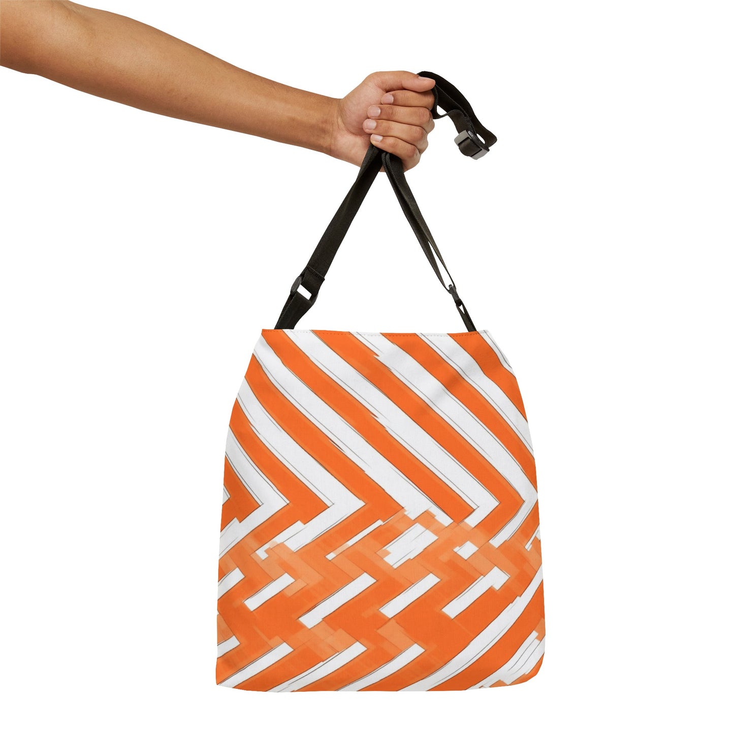 Orange Chevron - Tote Bag