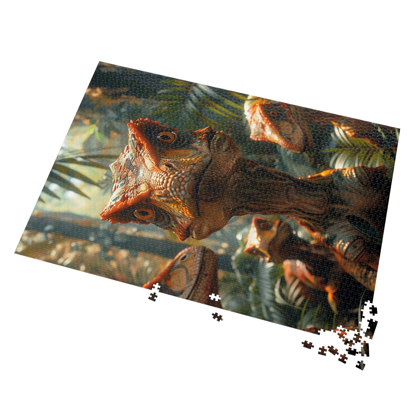 Dinosaur Raptors - 2000-Piece Jigsaw Puzzle