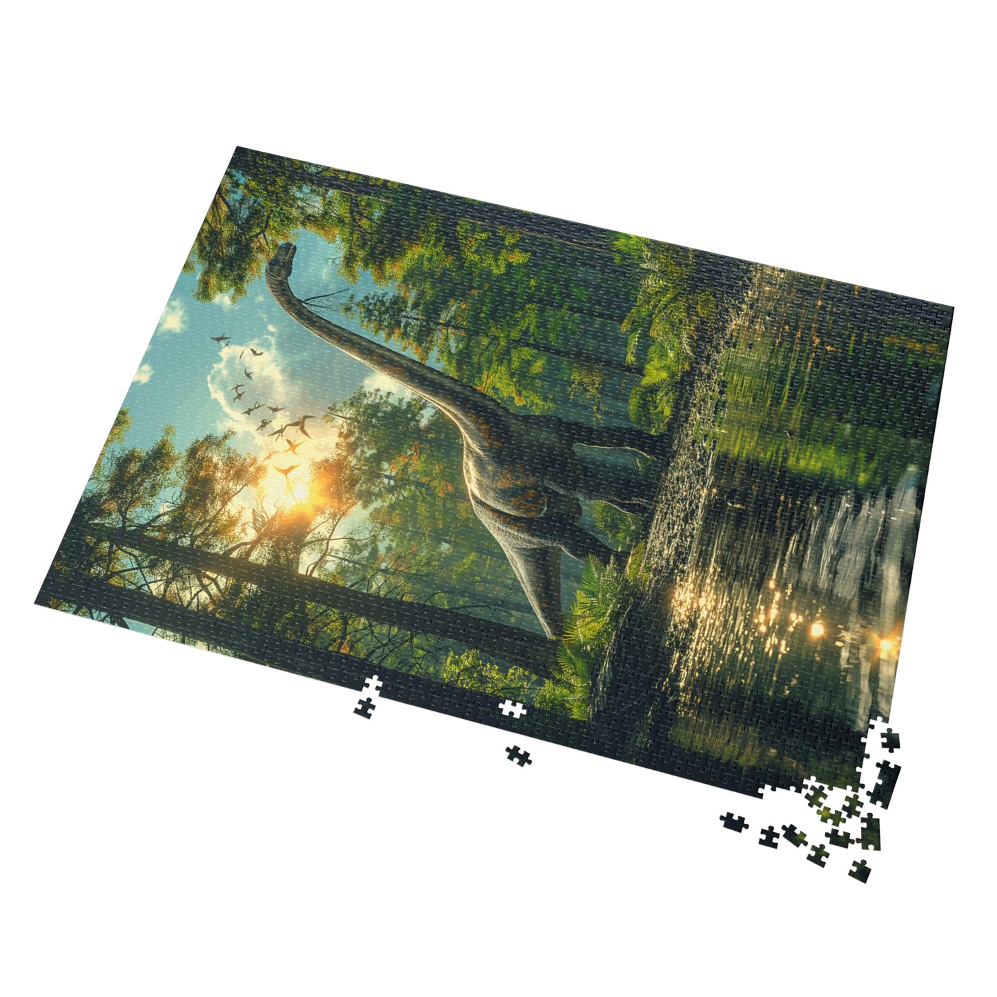Dinosaur Brachiosaurus - 2000-Piece Jigsaw Puzzle