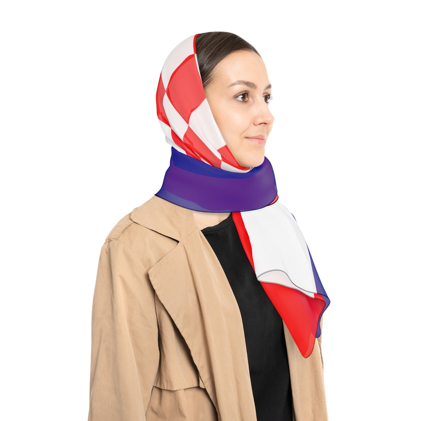 Croatia Flag Scarf