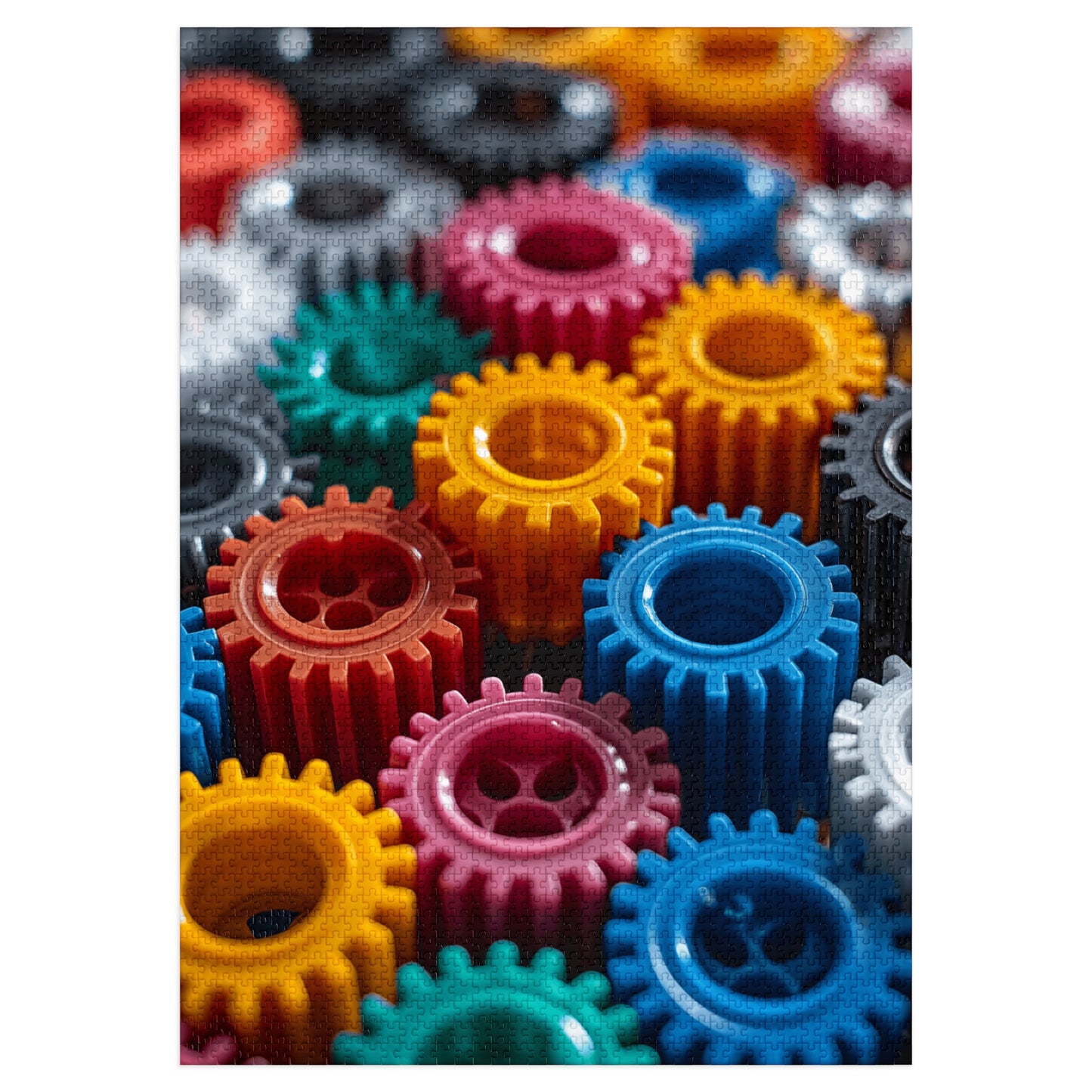 Gear Cogs - 2000-Piece Jigsaw Puzzle