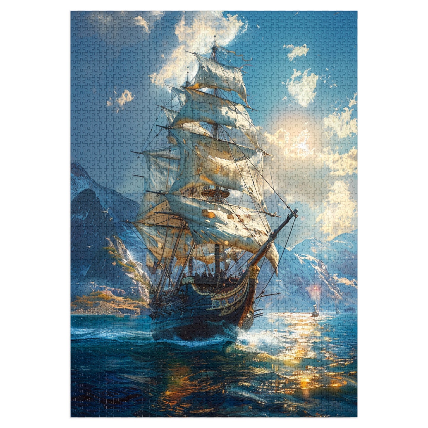 Pirate Ship - 2000-Piece Jigsaw Puzzle