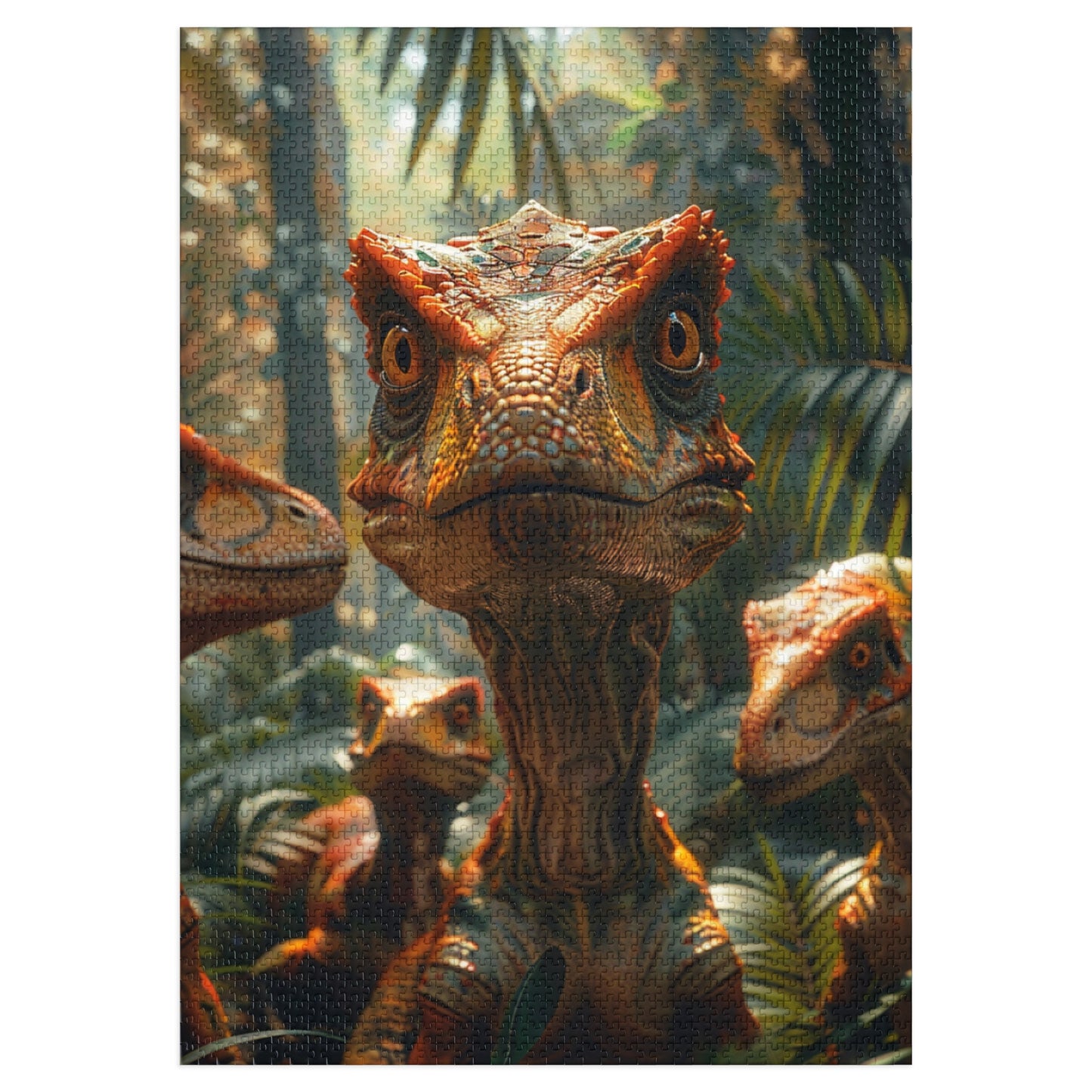 Dinosaur Raptors - 2000-Piece Jigsaw Puzzle