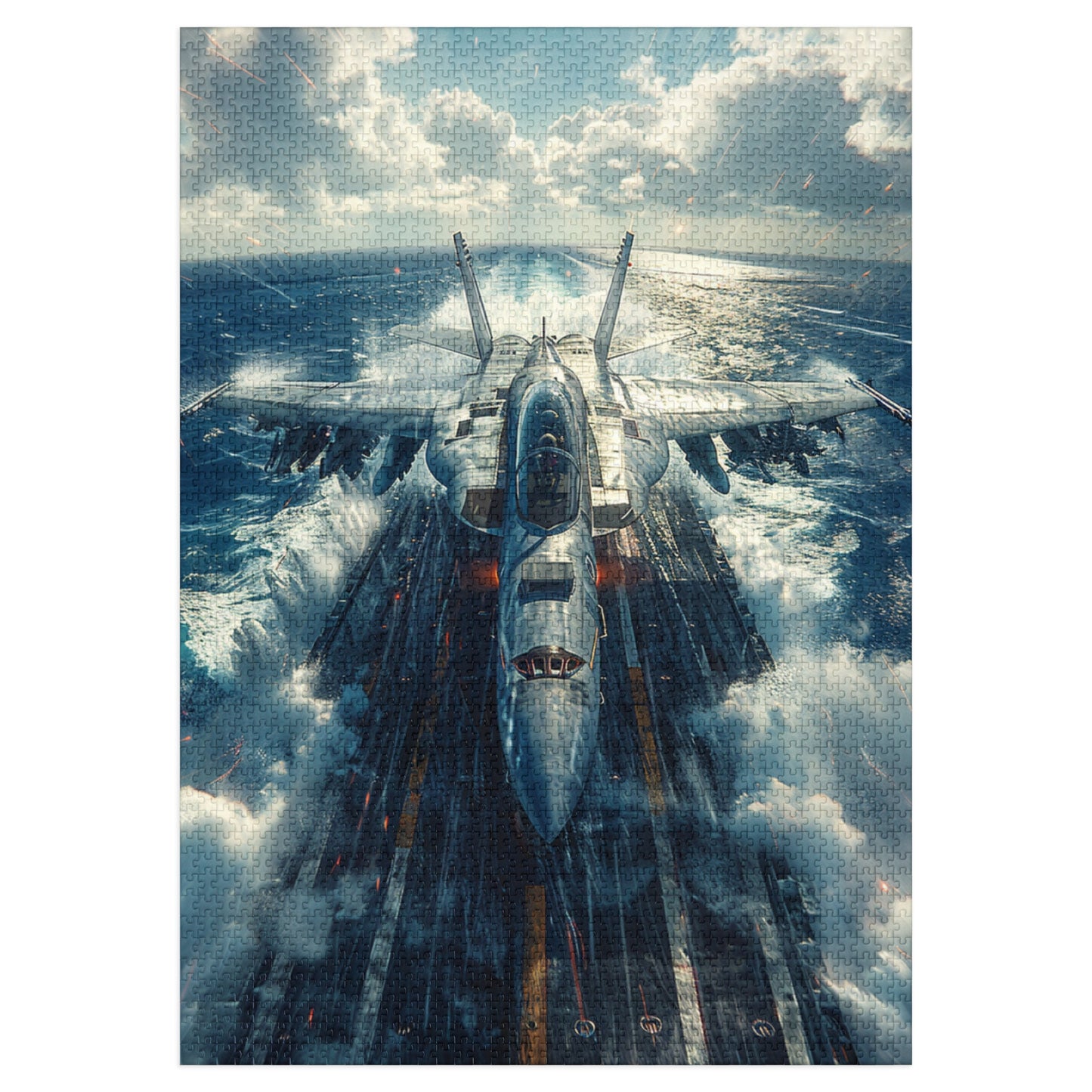 Fighter Jet - 2000-Piece Jigsaw Puzzle