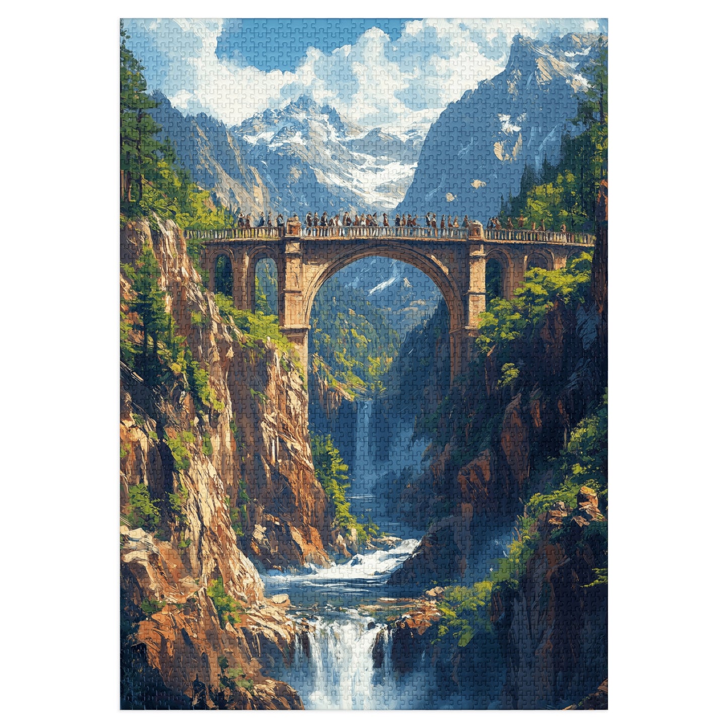 Mountain Trek - 2000-Piece Jigsaw Puzzle