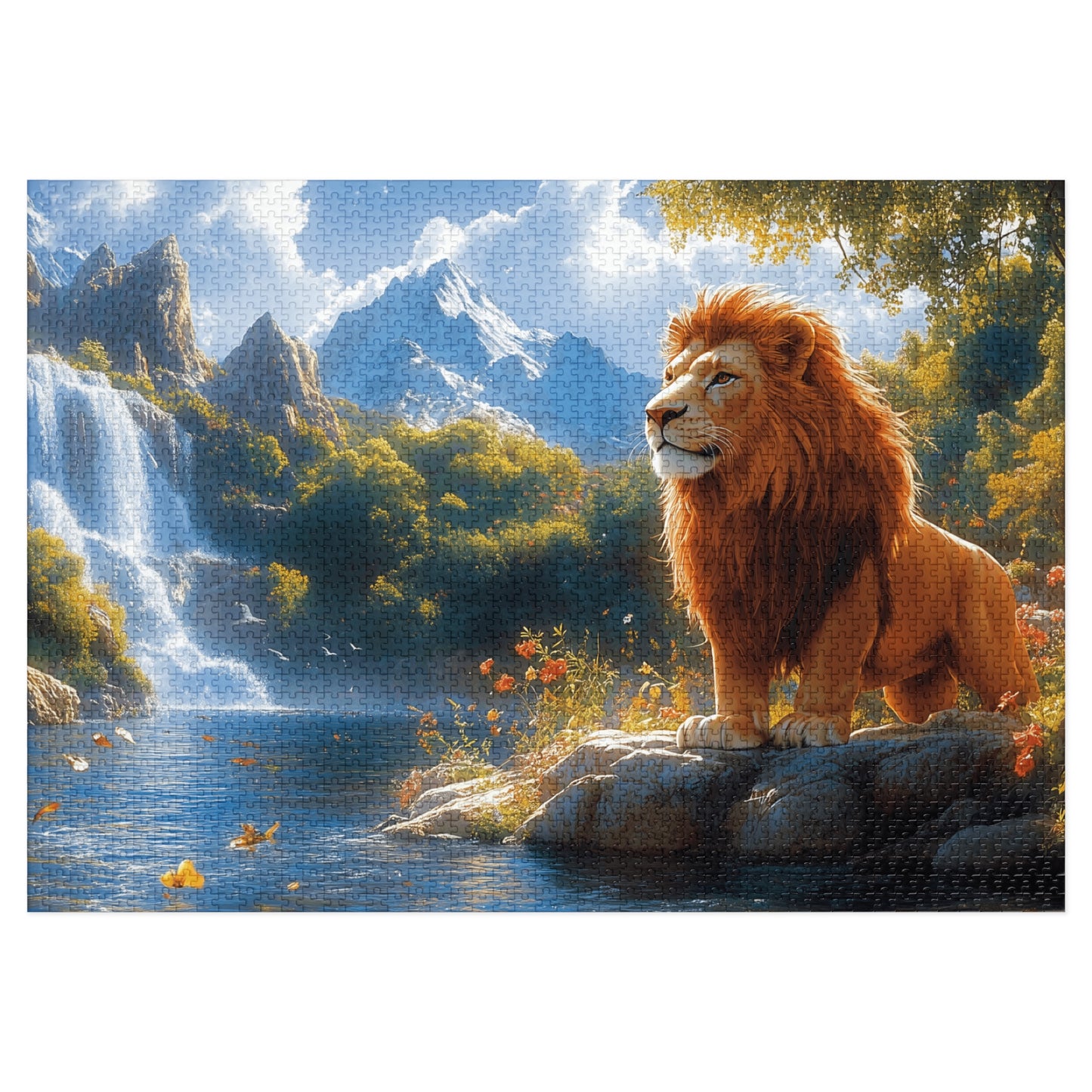 The Mighty Lion - 2000-Piece Jigsaw Puzzle