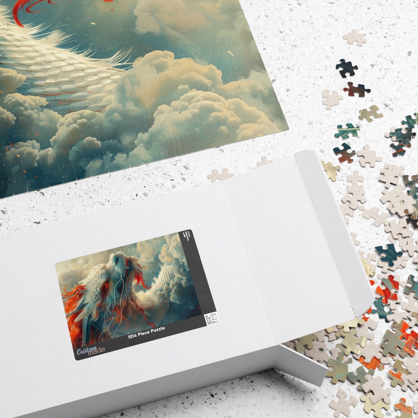 Glacier The Dragon - 1014-Piece Jigsaw Puzzle