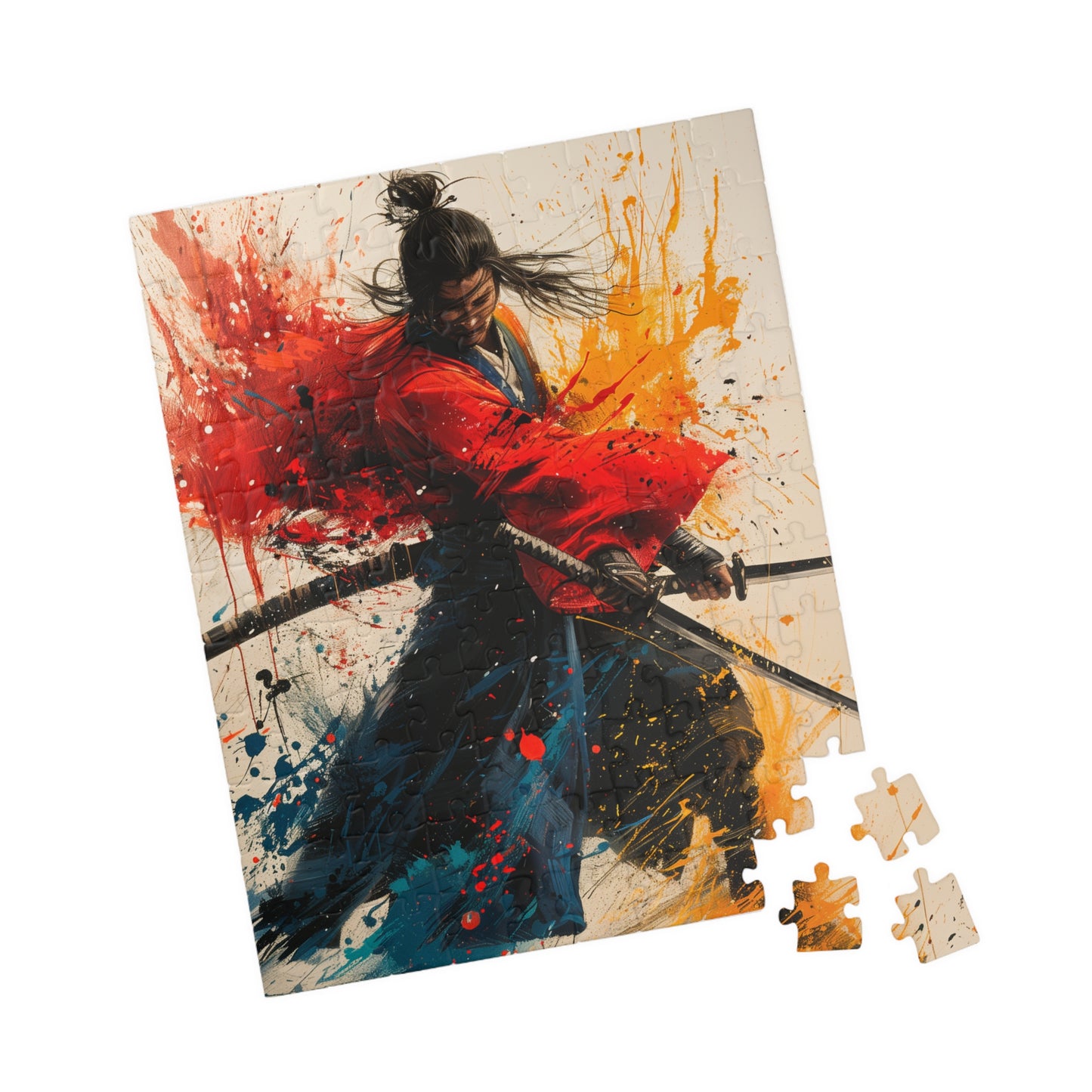 The Ronin - Premium Puzzle Available in 110, 252, or 520 Pieces for Puzzle Lovers