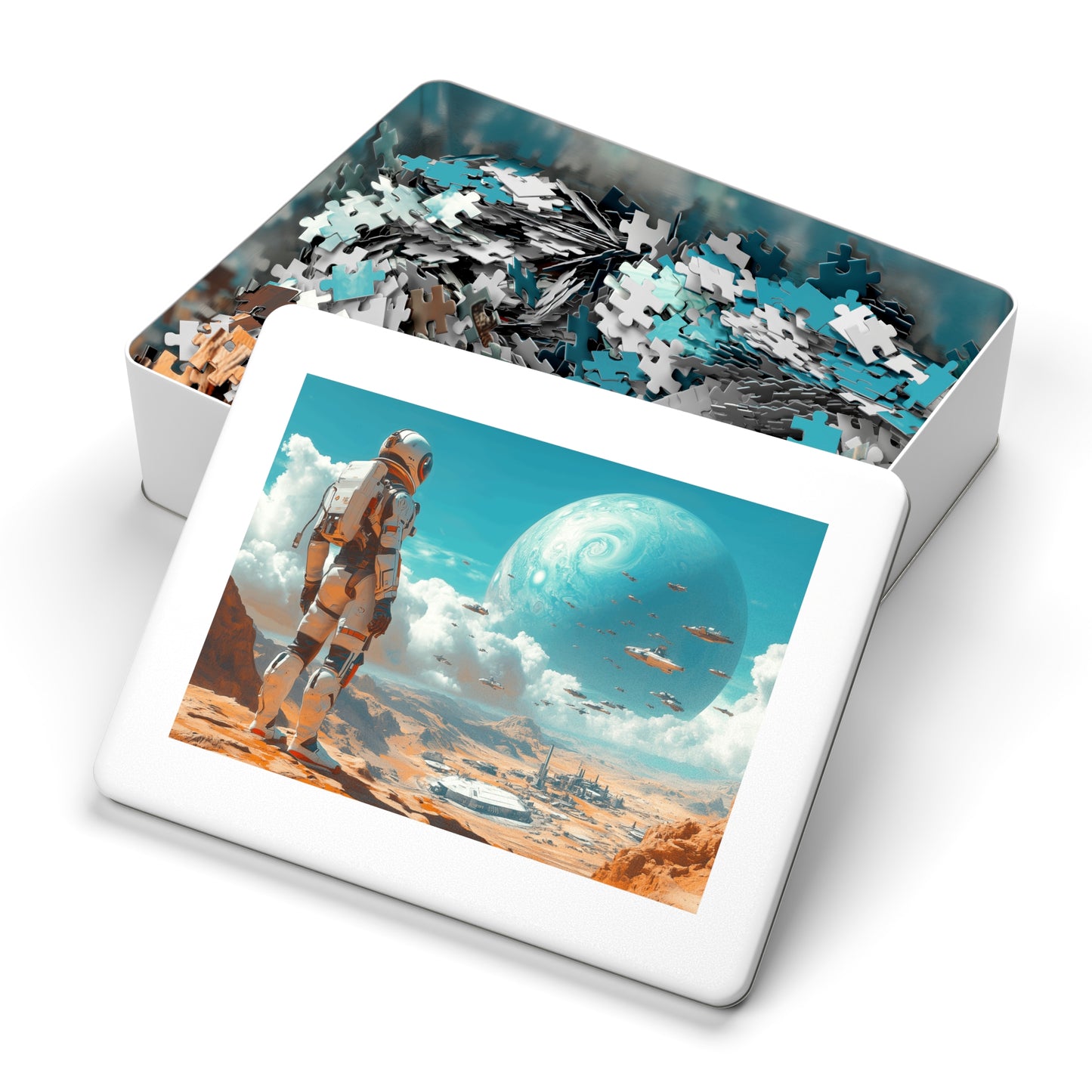The Spaceport - 2000-Piece Jigsaw Puzzle