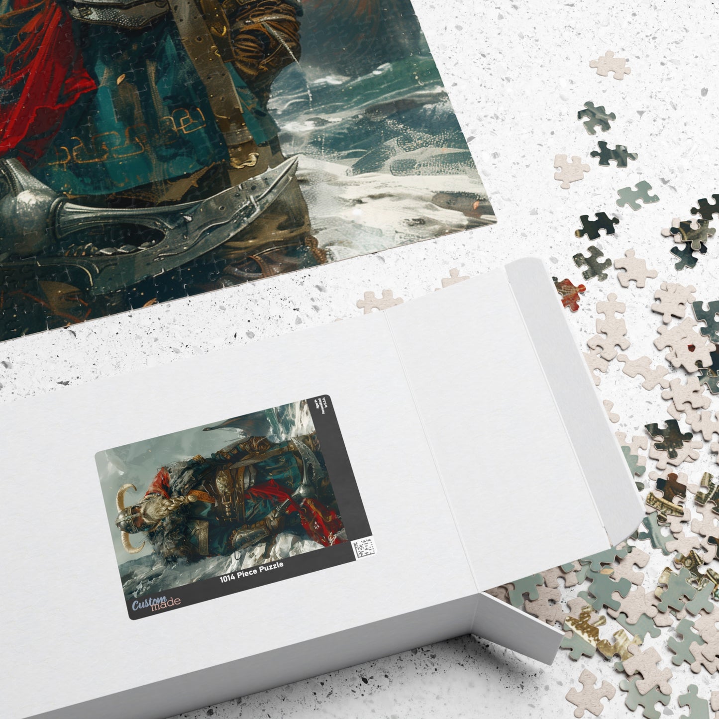 Viking Combat - 1014-Piece Jigsaw Puzzle