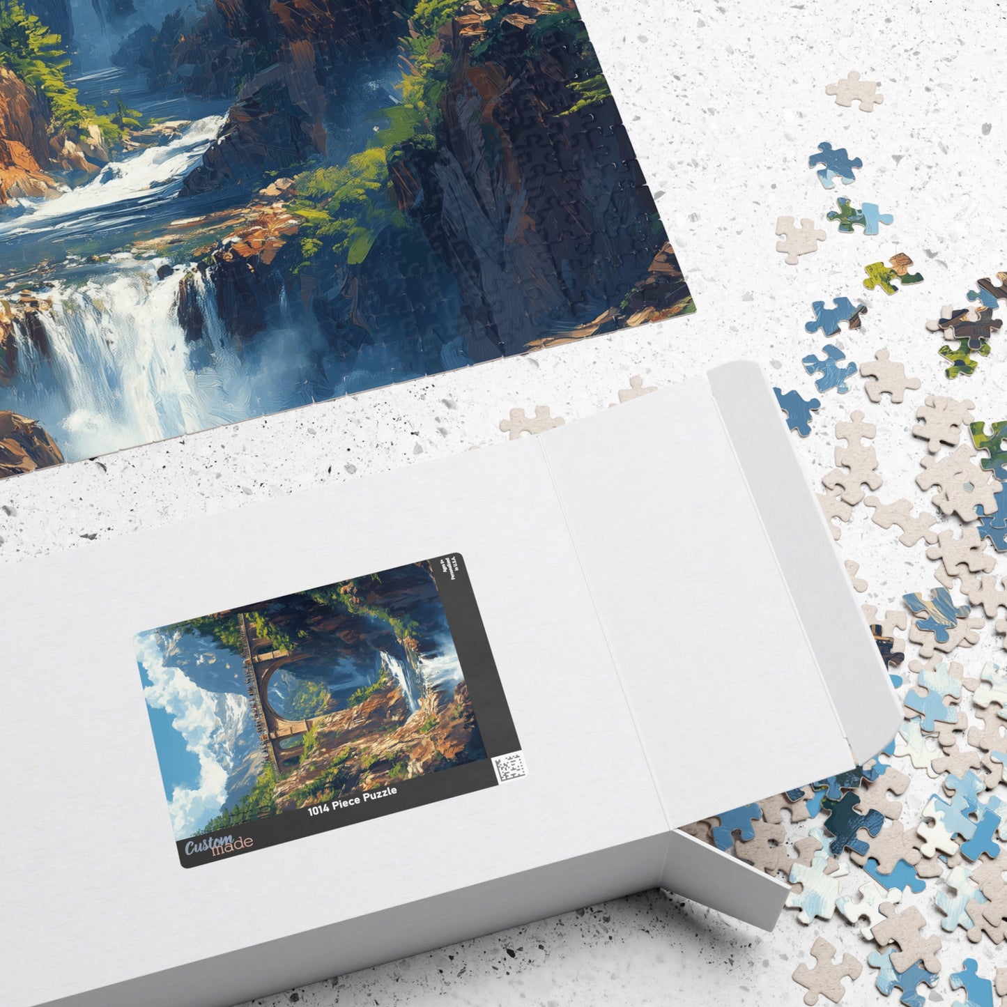 Mountain Trek - 1014-Piece Jigsaw Puzzle