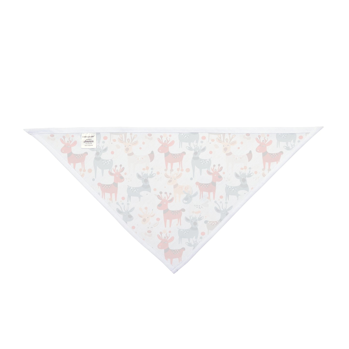 Christmas Reindeers - Tie Up Pet Bandana