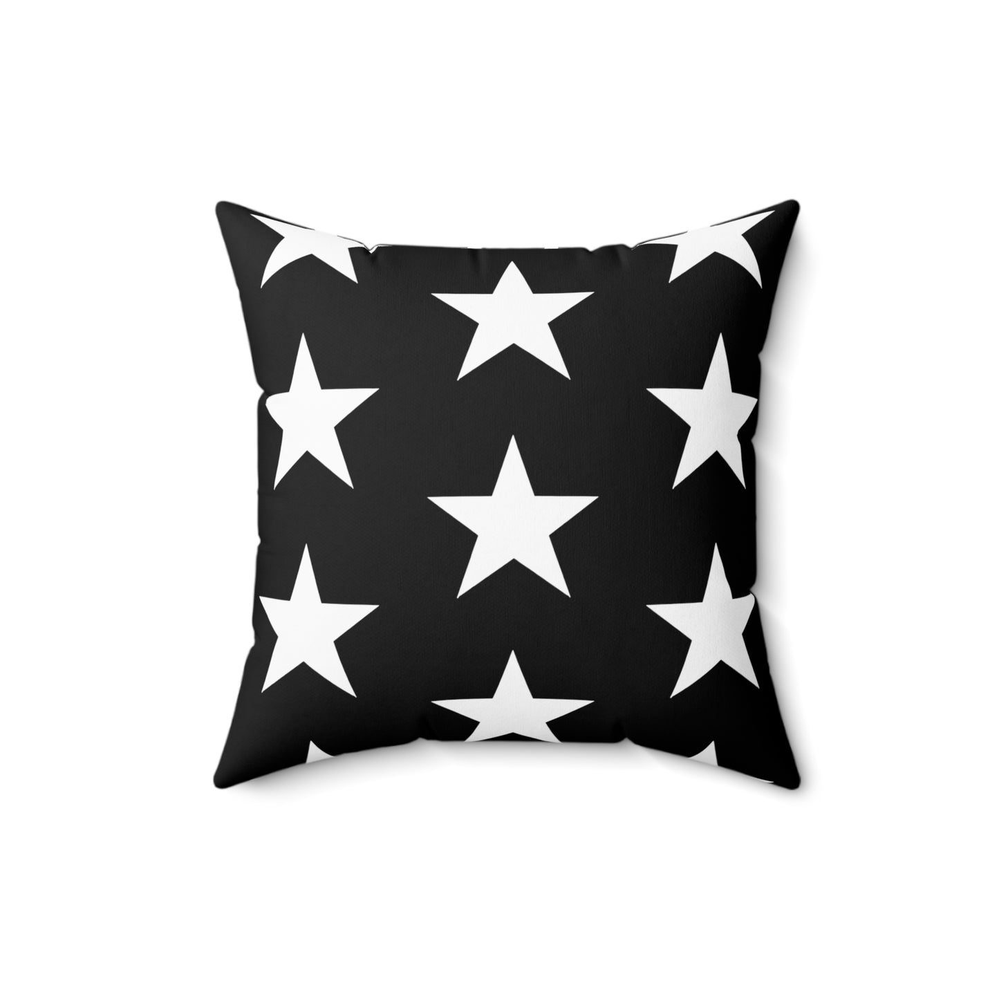 White Stars on Black - Pillowcase & Pillow