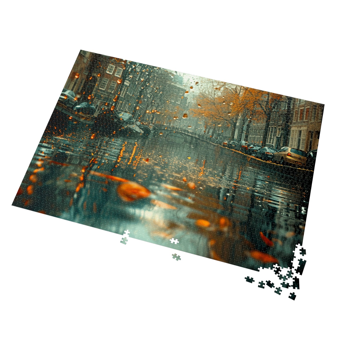 Amsterdam Canal - 2000-Piece Jigsaw Puzzle