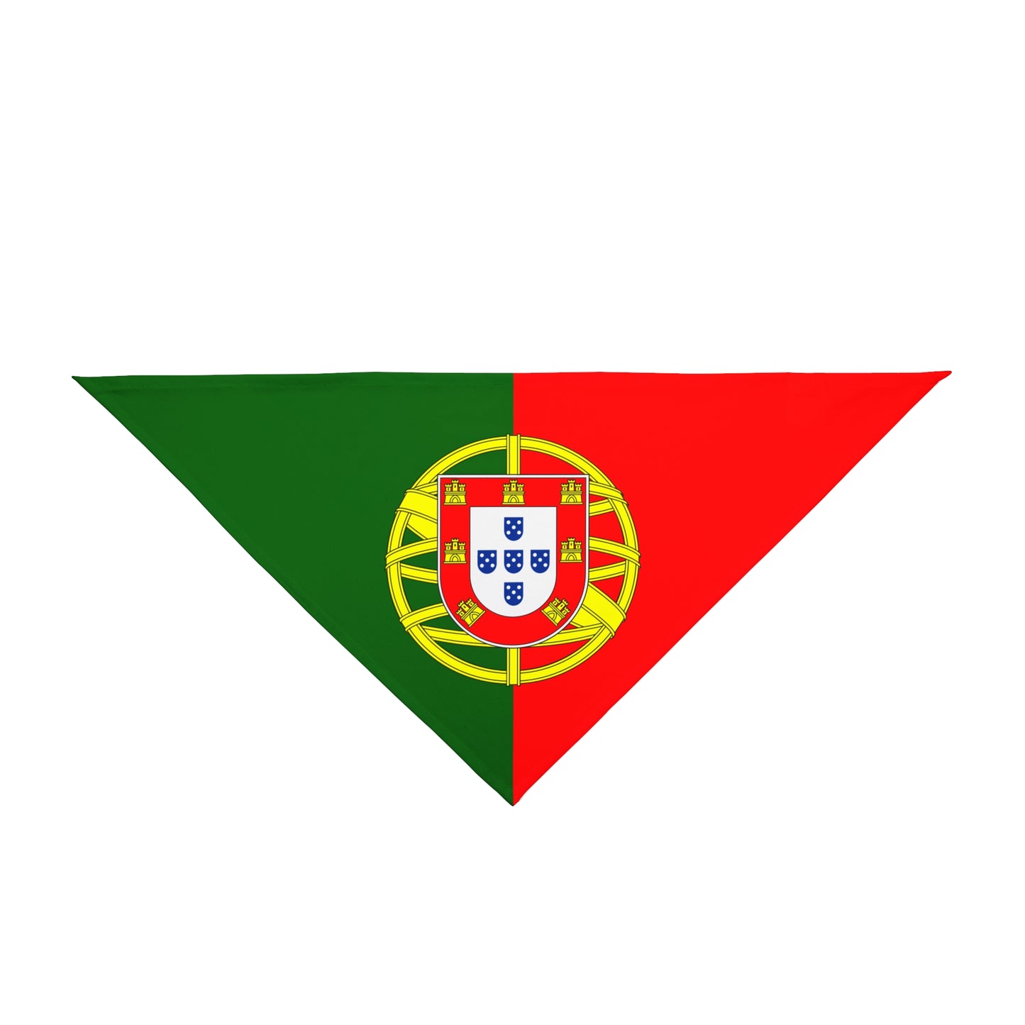 Portugal Flag - Tie Up Pet Bandana