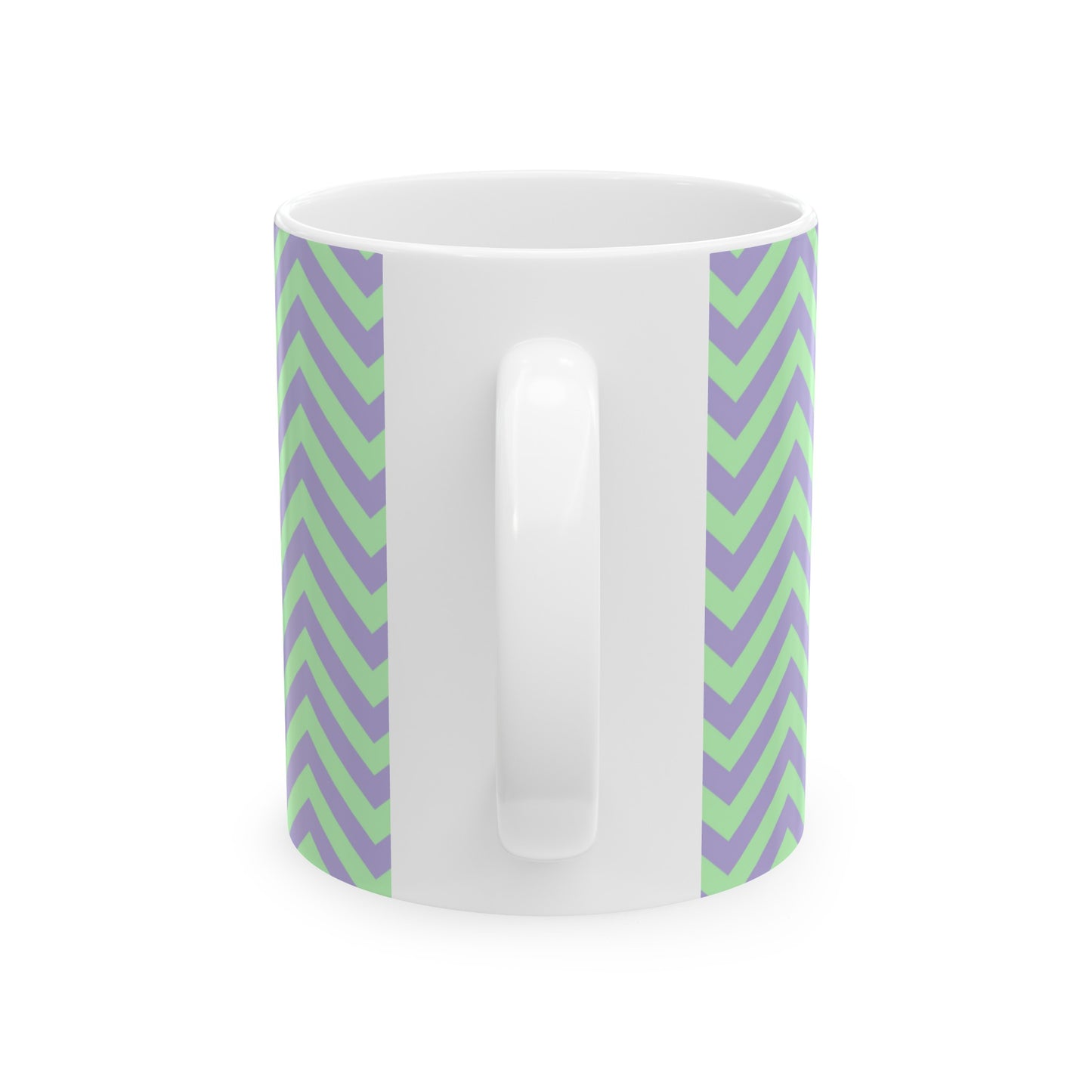 Chevron Purple and Green